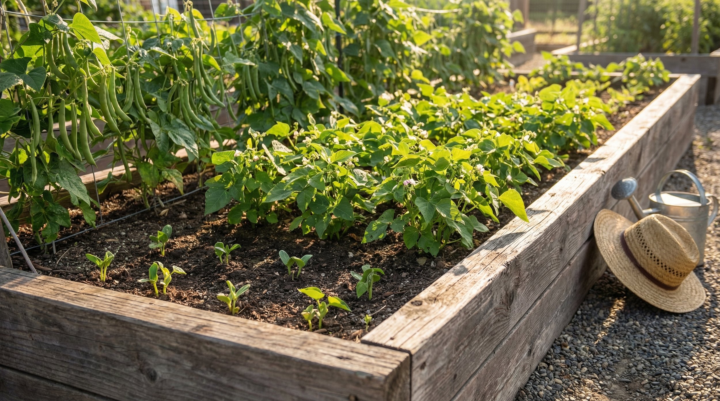 Succession Planting Beans for Continuous Harvest