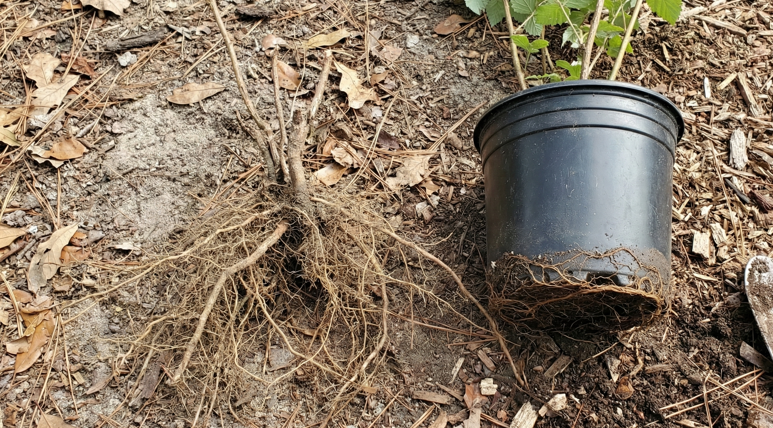 Olallieberry potted vs bareroot