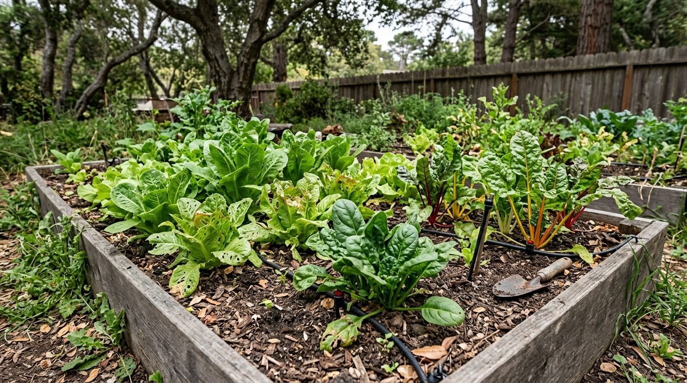 12 Vegetables That Thrive in Partial Shade in California