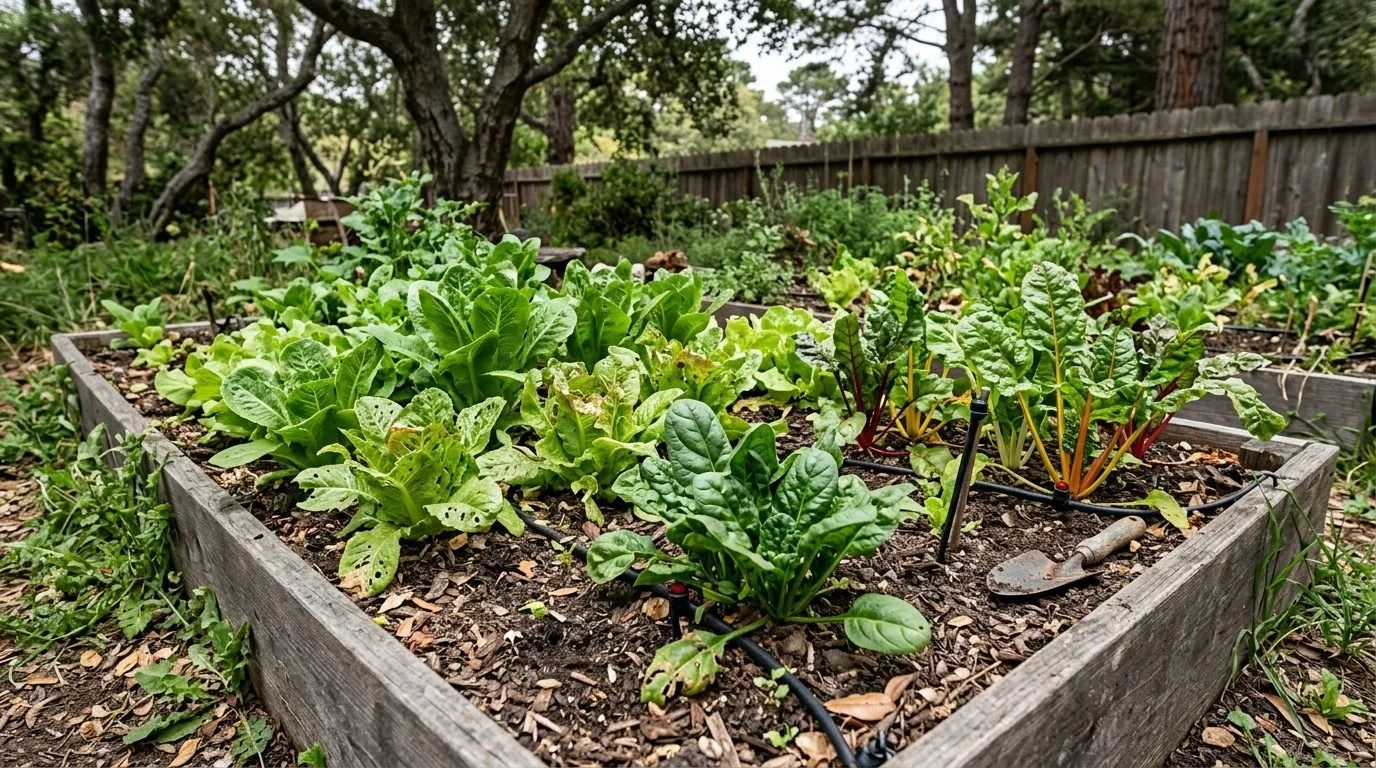12 Vegetables That Thrive in Partial Shade in California