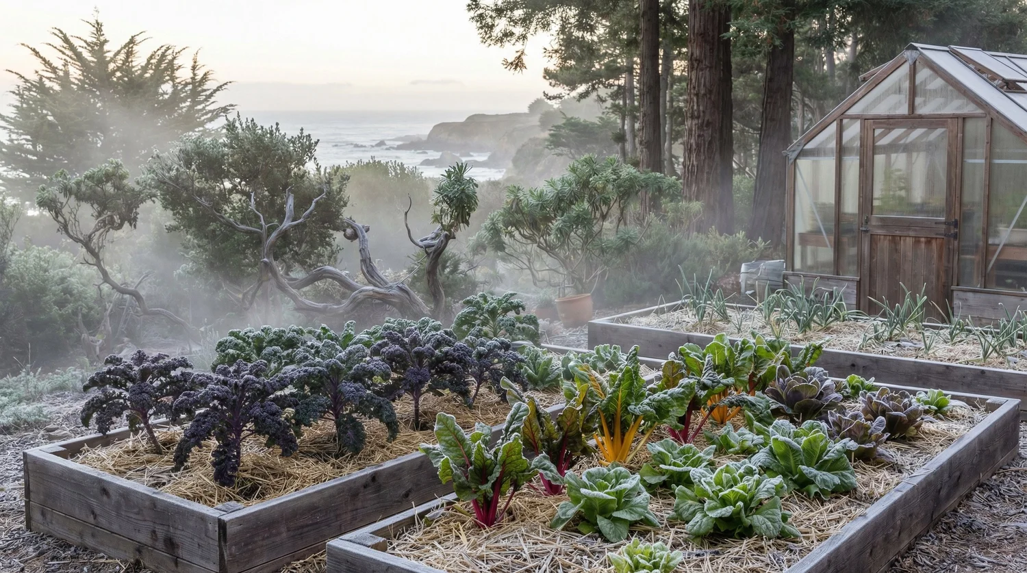 January garden santa cruz