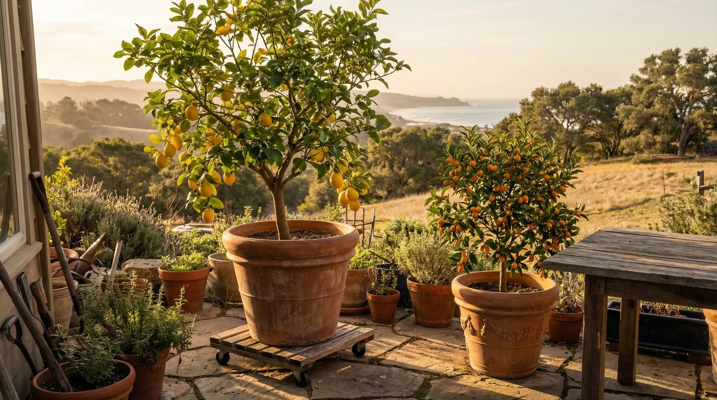 Growing Citrus in Containers: The Mobility Advantage