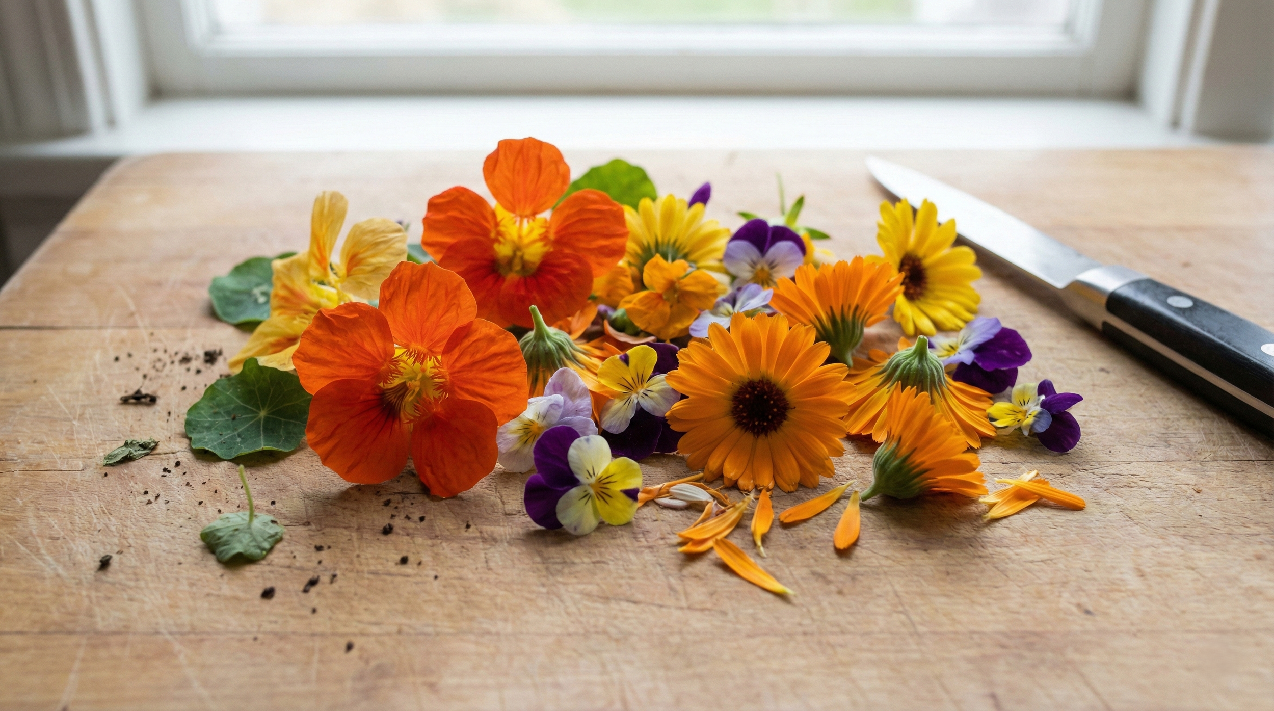 Edible Flowers: Growing and Using Flowers in Your Kitchen