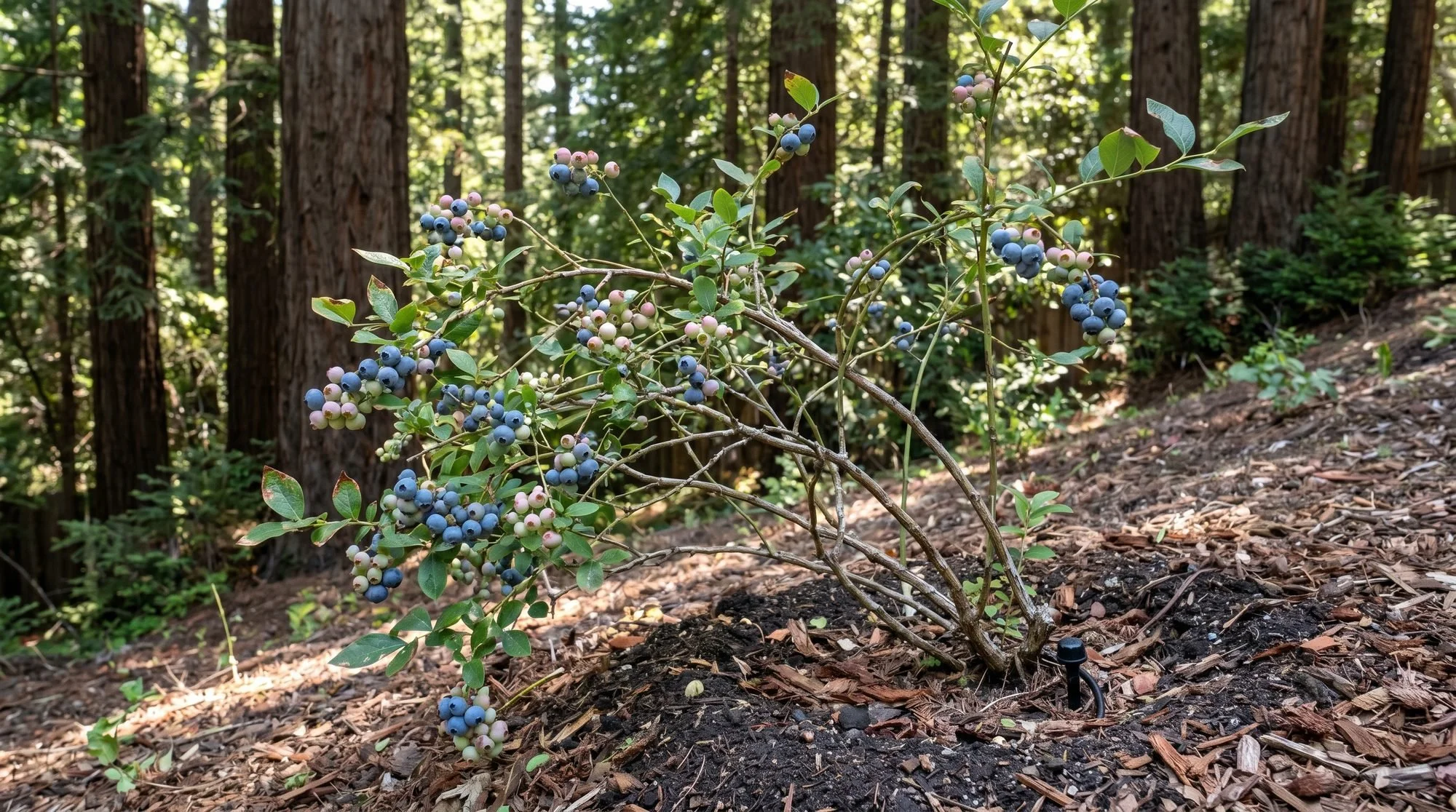 Growing Southern Highbush Blueberries in the San Lorenzo Valley