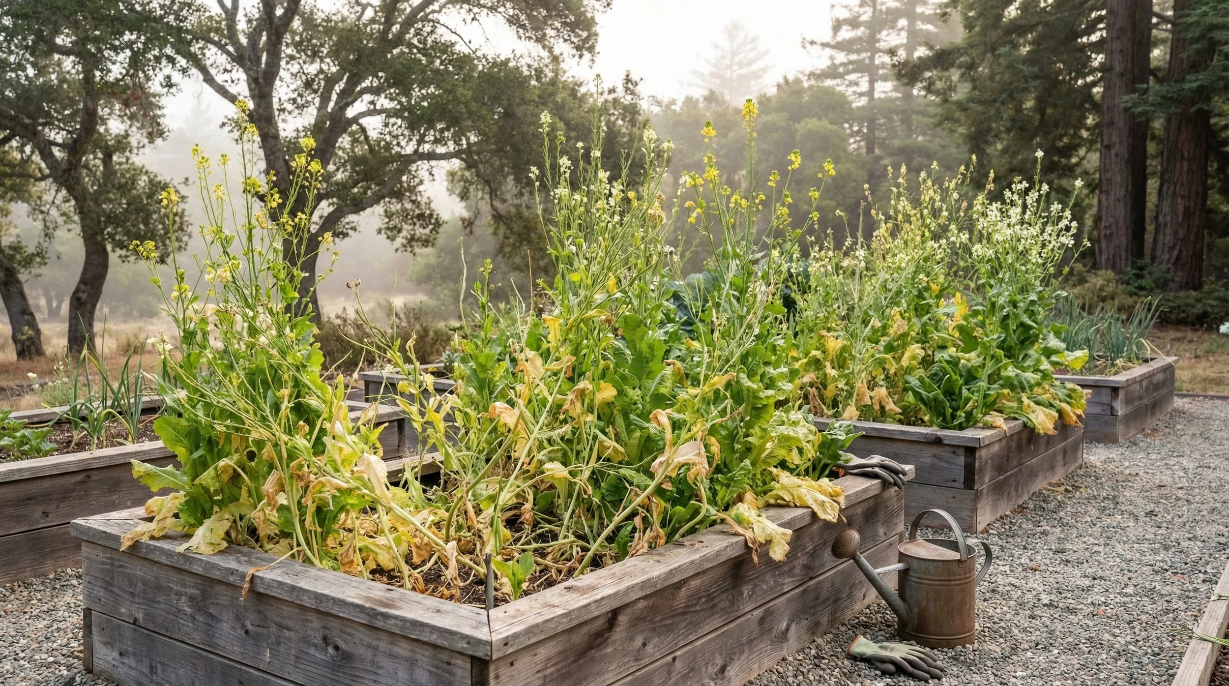 Greens Troubleshooting: Bolting, Bitterness, and Pests