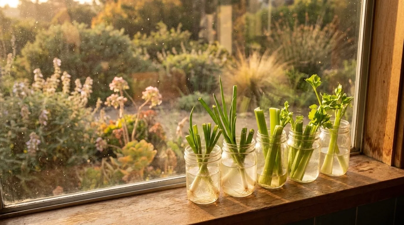 Regrowing Vegetables From Kitchen Scraps: What Actually Works and What Is Just a Fun Trick