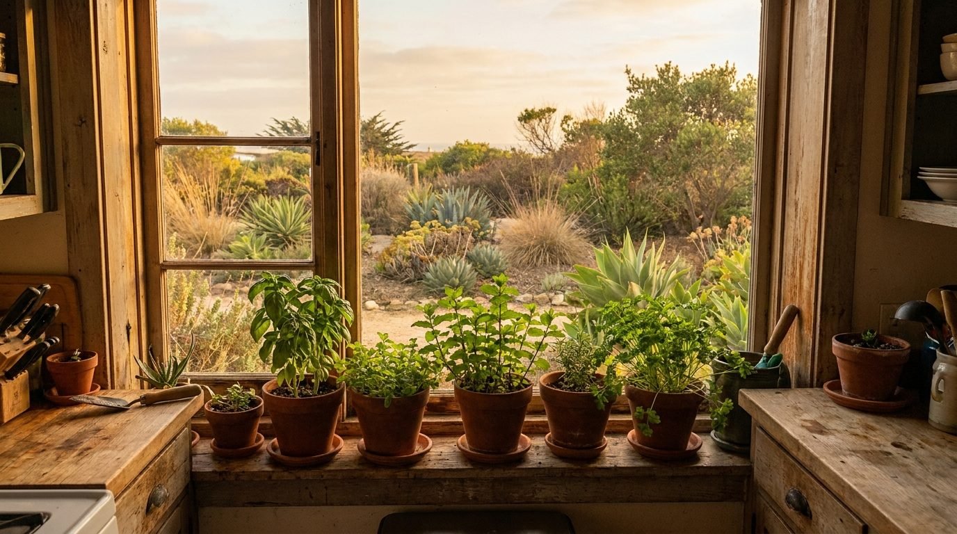 Growing Herbs Indoors in California: What It Really Takes Beyond a Windowsill