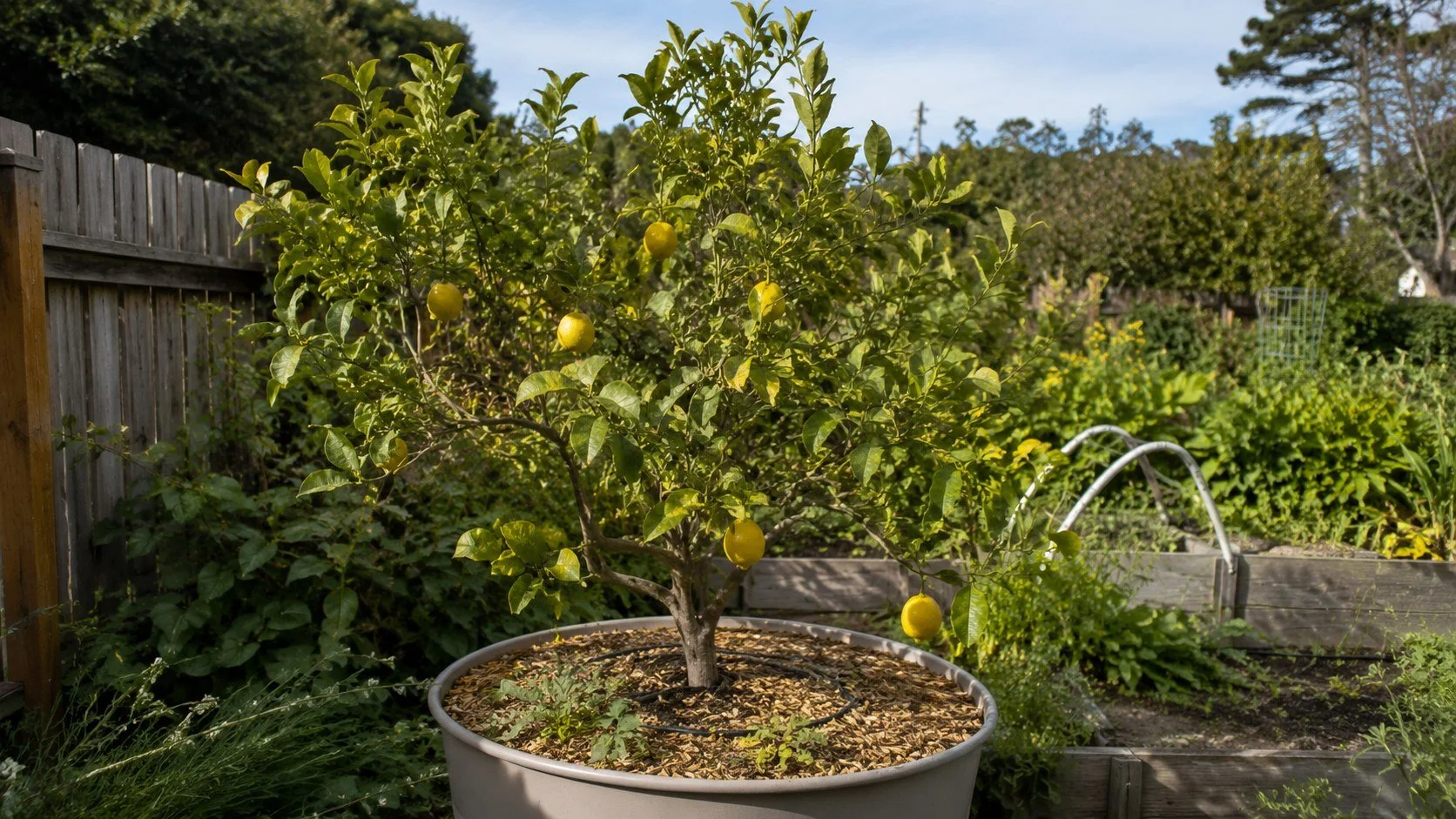 Growing Citrus in Containers: The Mobility Advantage