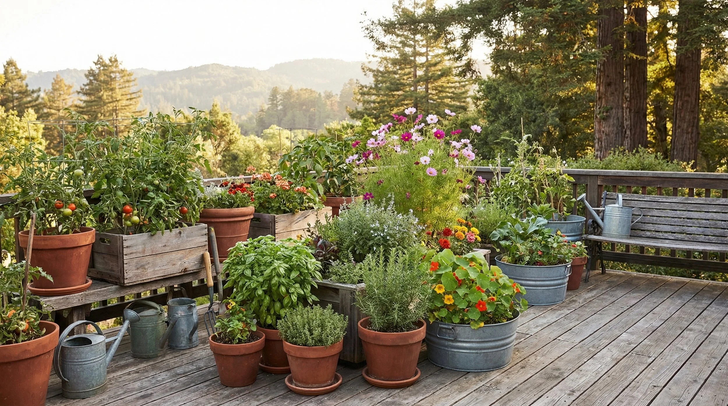 Container Gardening: Growing Vegetables, Herbs, and Flowers in Pots