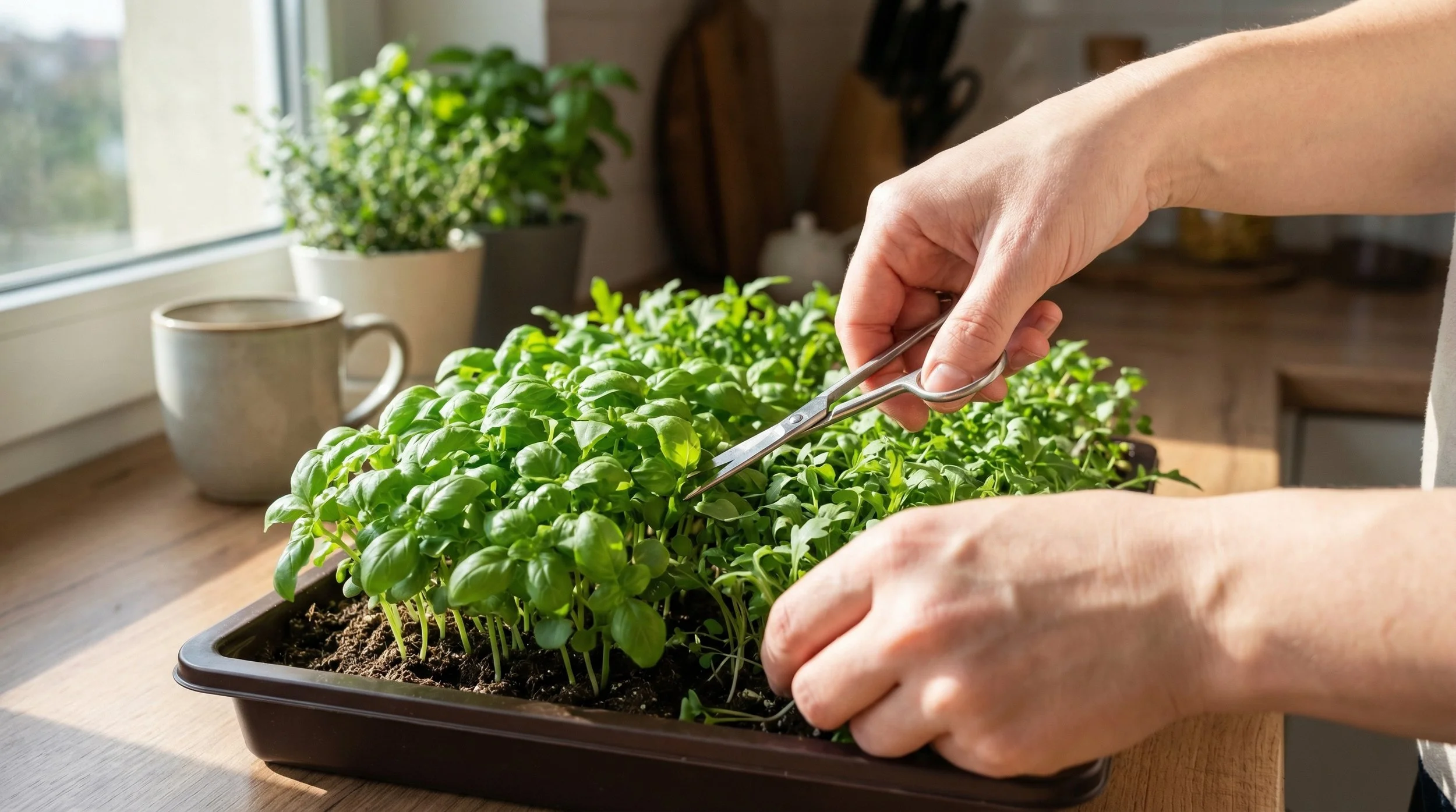 Growing Microgreens at Home: Fresh Greens in 7-14 Days