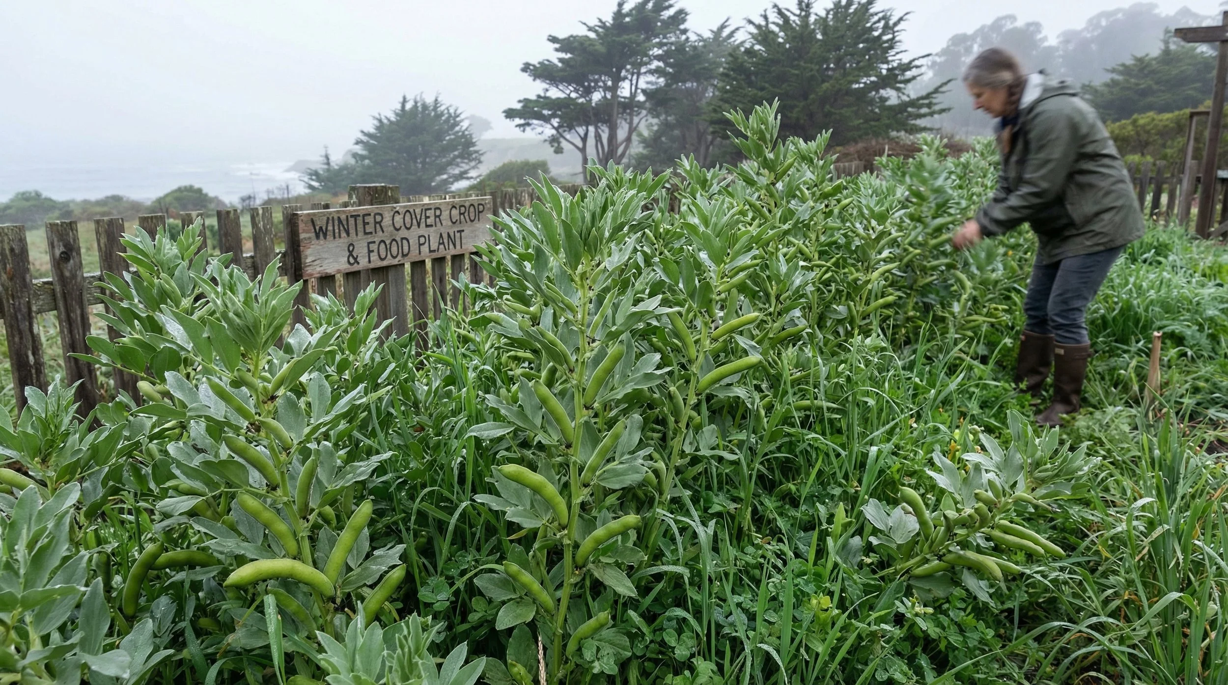 Growing Fava Beans: Winter Cover Crop and Food