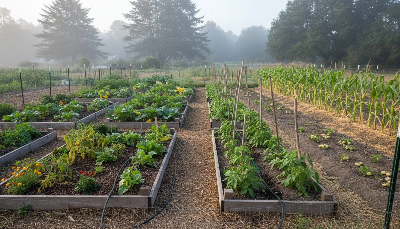 Square Foot vs. Row Gardening: Which Saves Space?