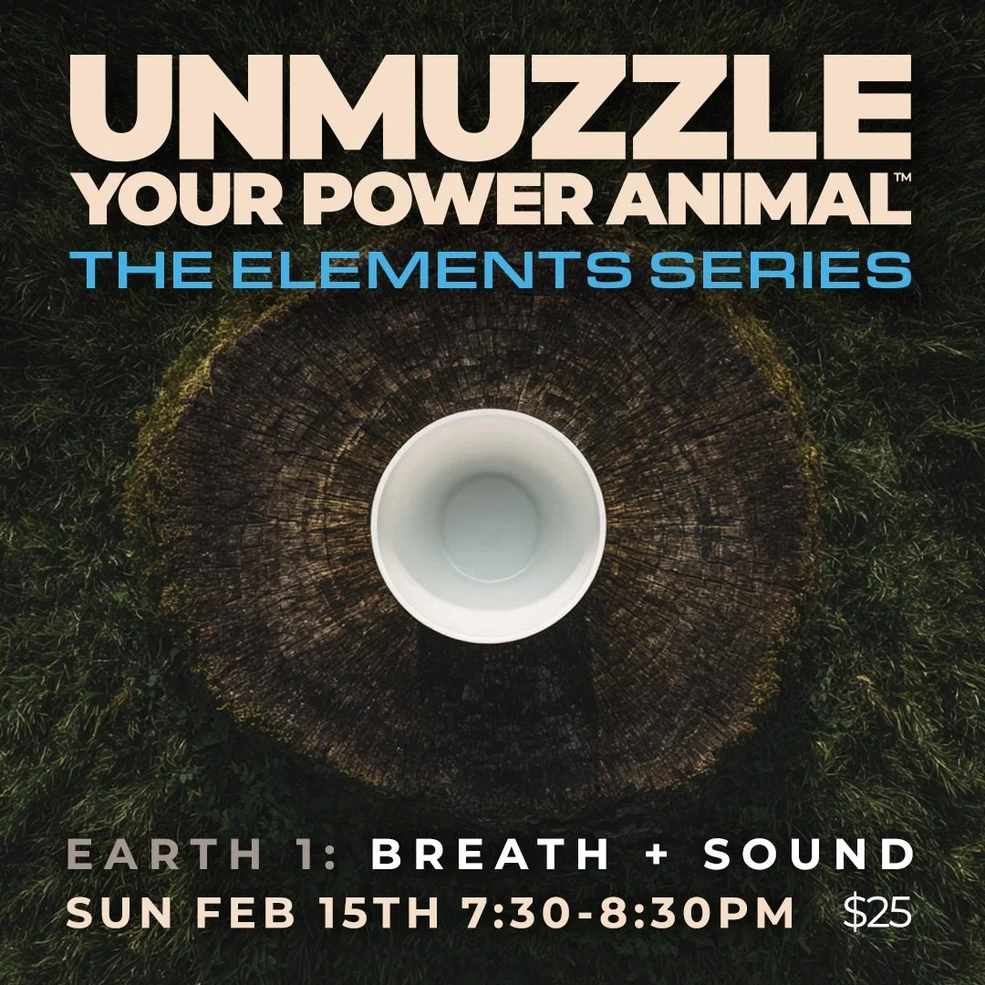 EARTH is where we begin.

This session is about grounding, breath, and arrival &mdash; giving the nervous system a chance to slow down and feel safe in the body.

We&rsquo;ll work with breath guidance and immersive sound in a calm, candle-lit environ