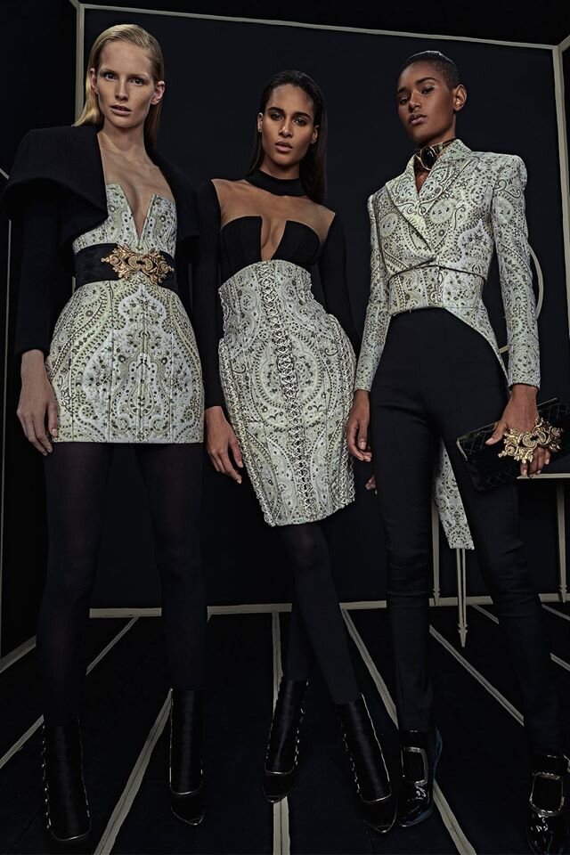 THE INSTICT OF LUXURY BY BALMAIN.