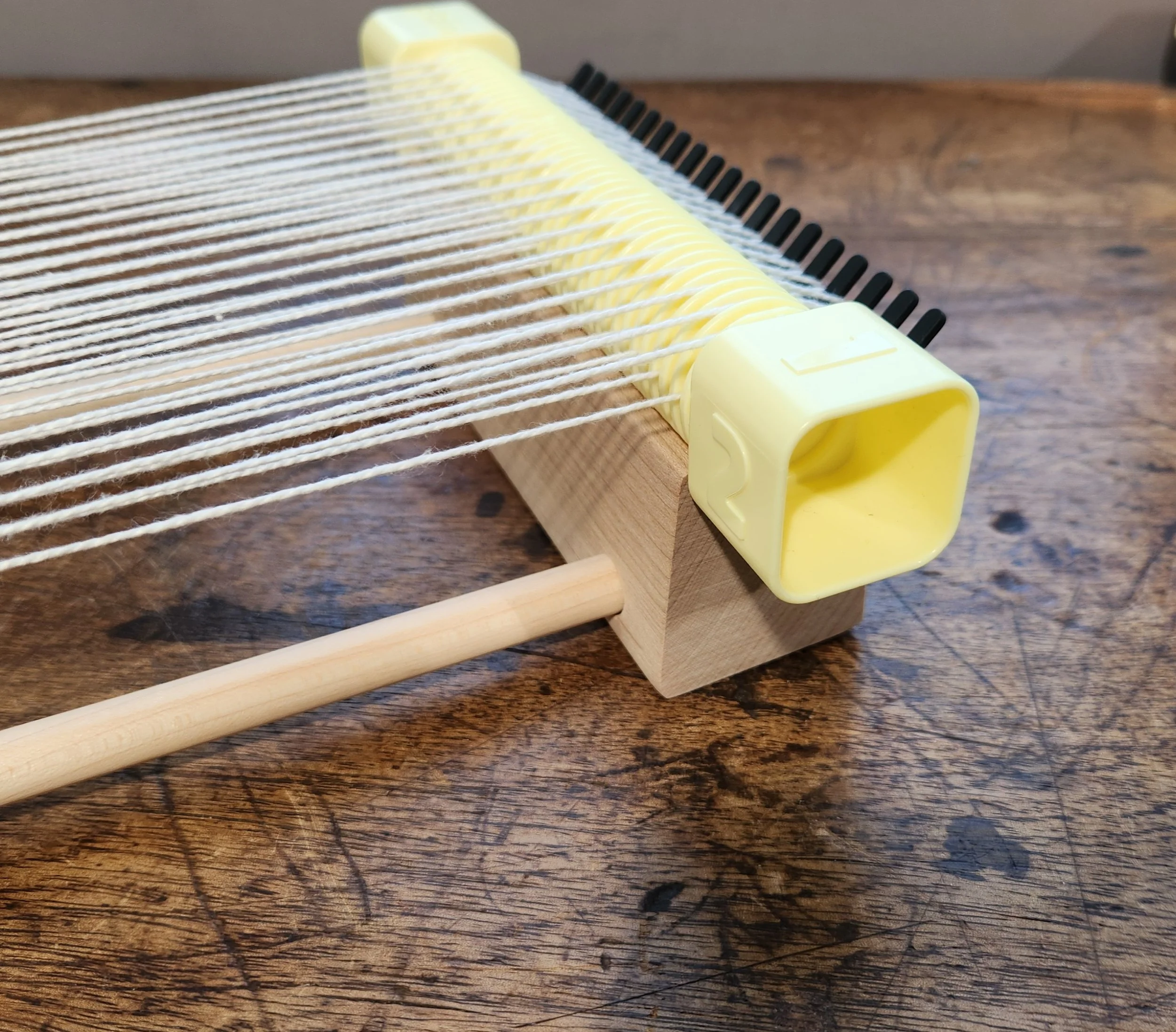 THE BOSS in MAPLE! Patternmaking boomloom. Loom and plain weave heddle bar ONLY!