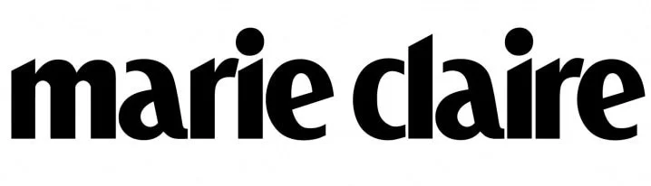 Marie Claire logo in black text on a white background.