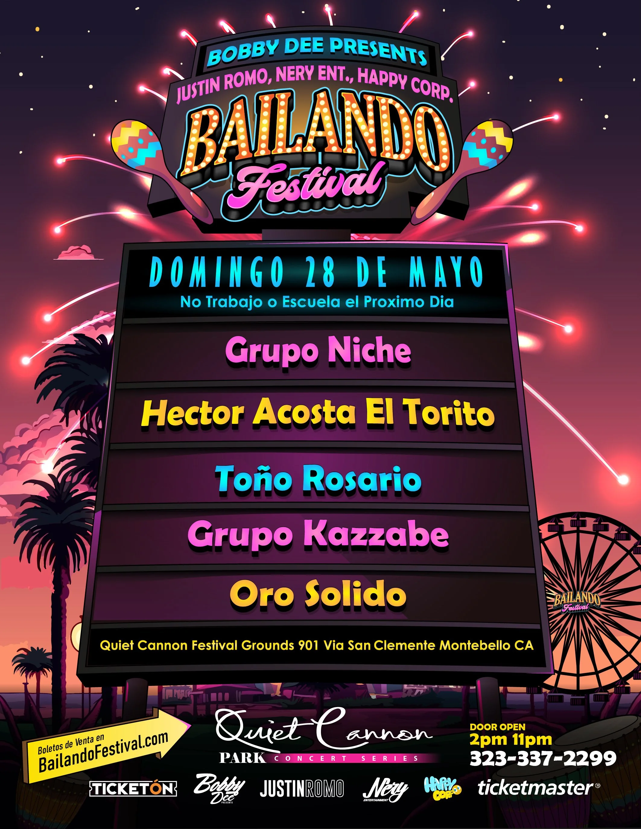 BAILANDO FESTIVAL — Bobby Dee Presents