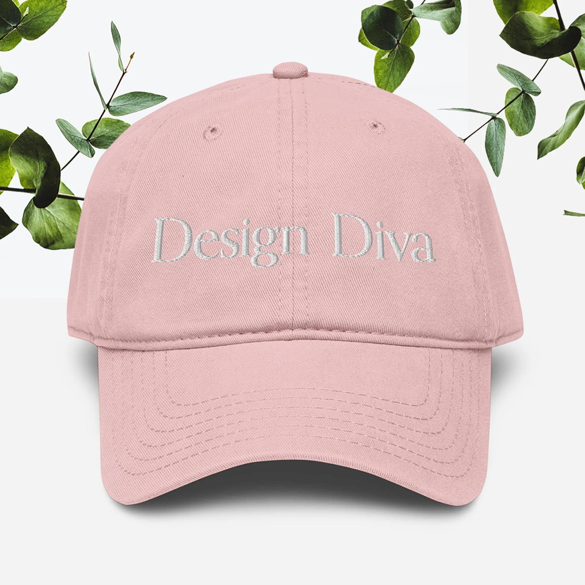 Embroidered Garment Washed Baseball Cap