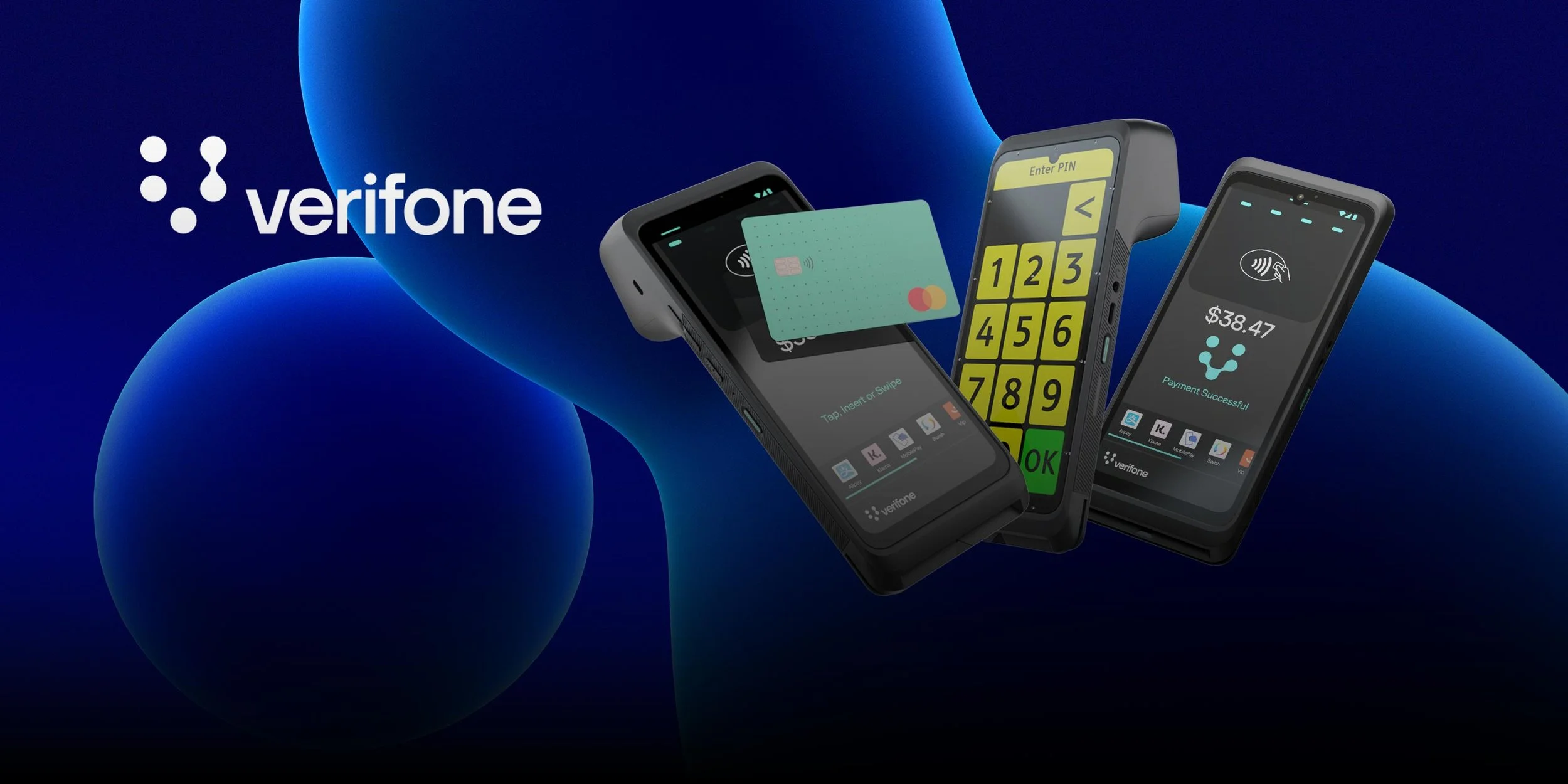 Portfolio work for Verifone