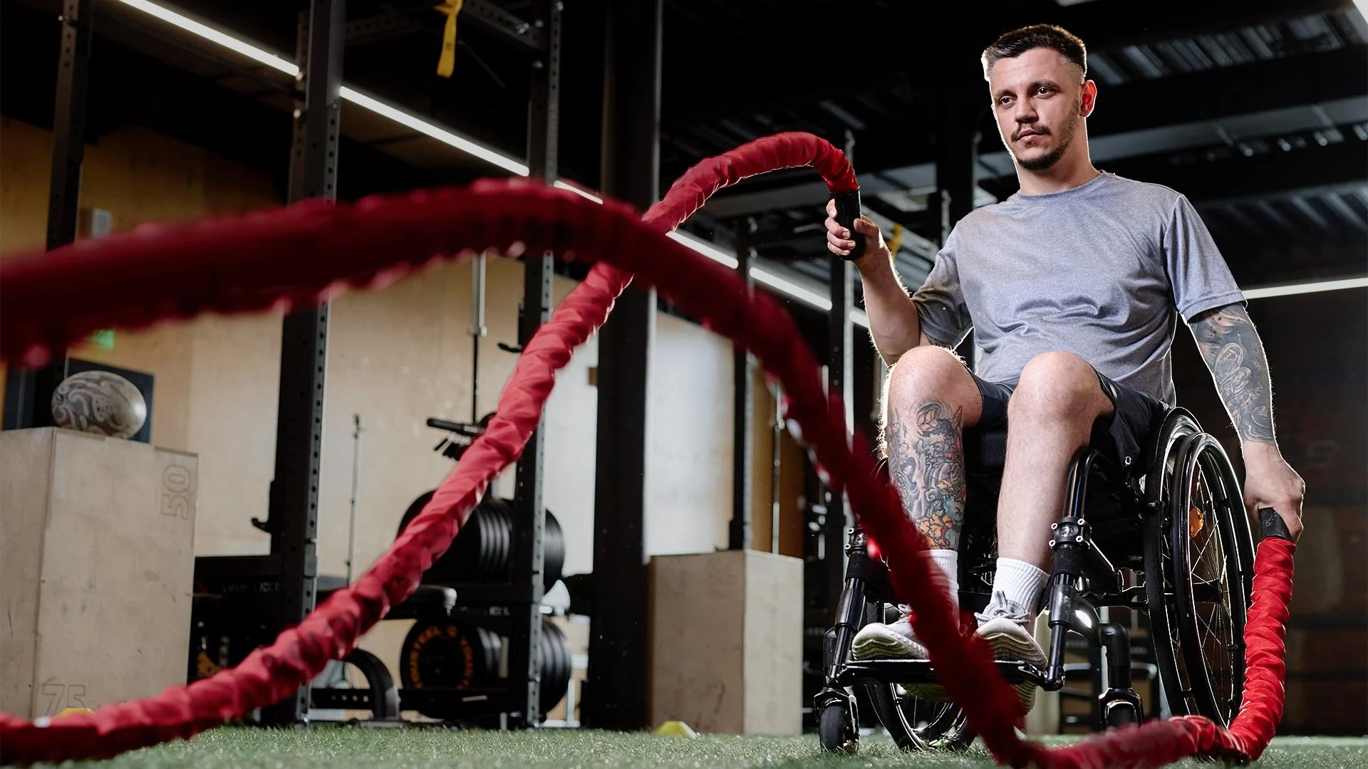 The Seated Battle Rope Drill That Builds Conditioning Without Leaving the Chair