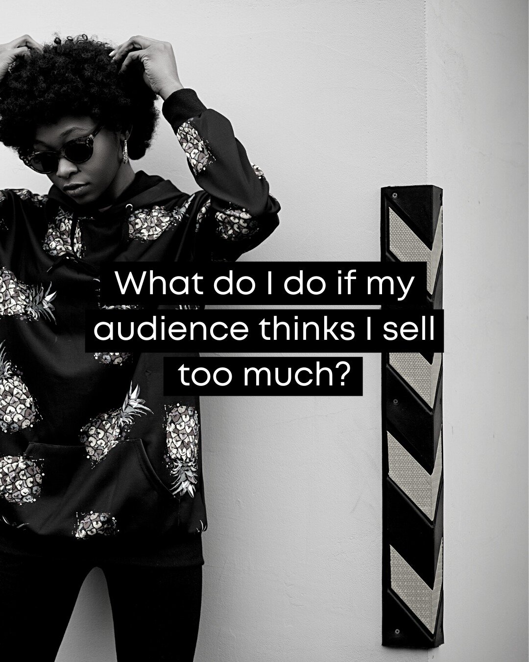 This is a topic of conversation that comes up ALL. OF. THE. TIME.

First of all, you&rsquo;re a business and it is literally the only way you&rsquo;re going to actually make any money. Sooooo unless you don&rsquo;t wanna get paid, keep selling.

Seco