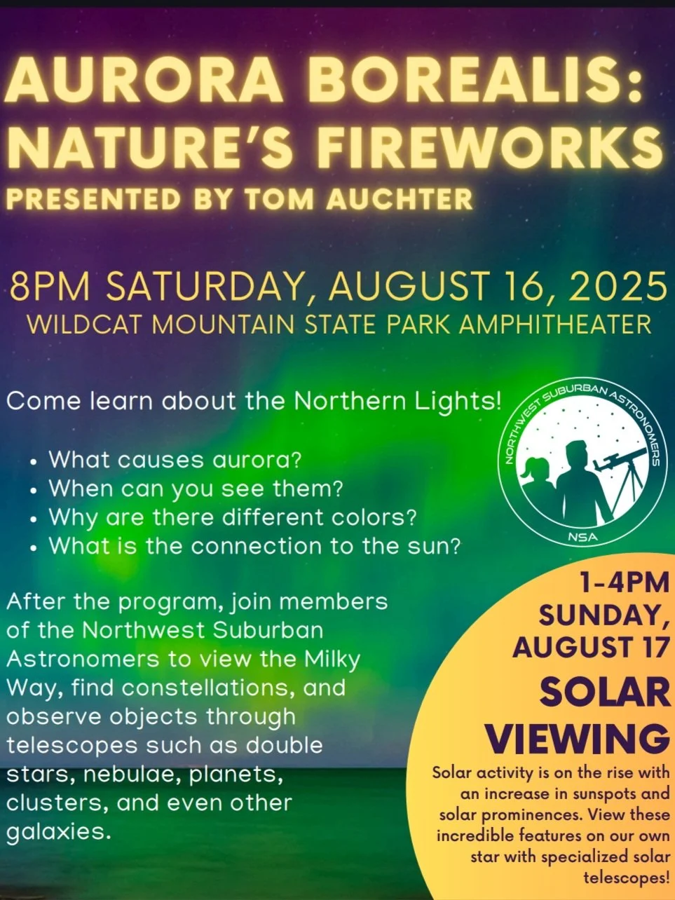 Northwest Suburban Astronomers
