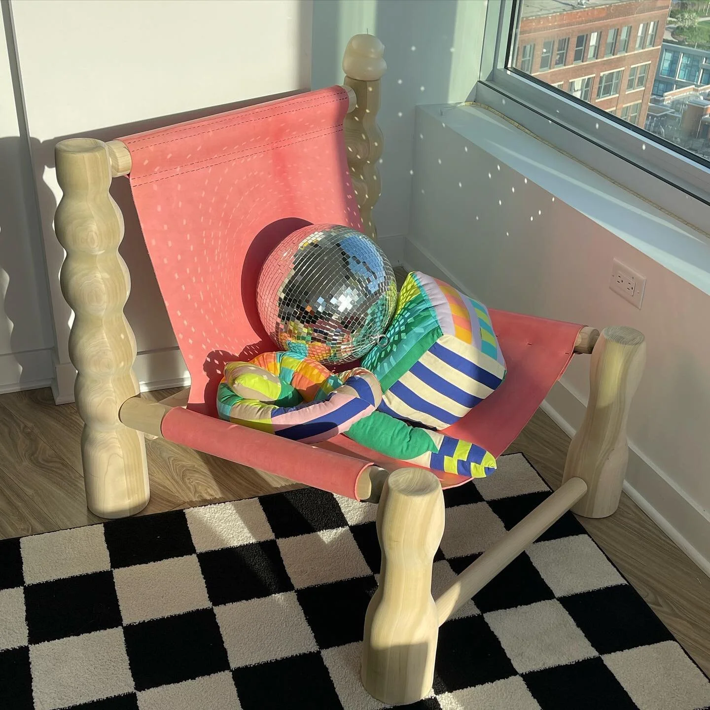 and they were roommates 😗

chair by @coolbananastuff 
pillows by @peytonbrowndesign