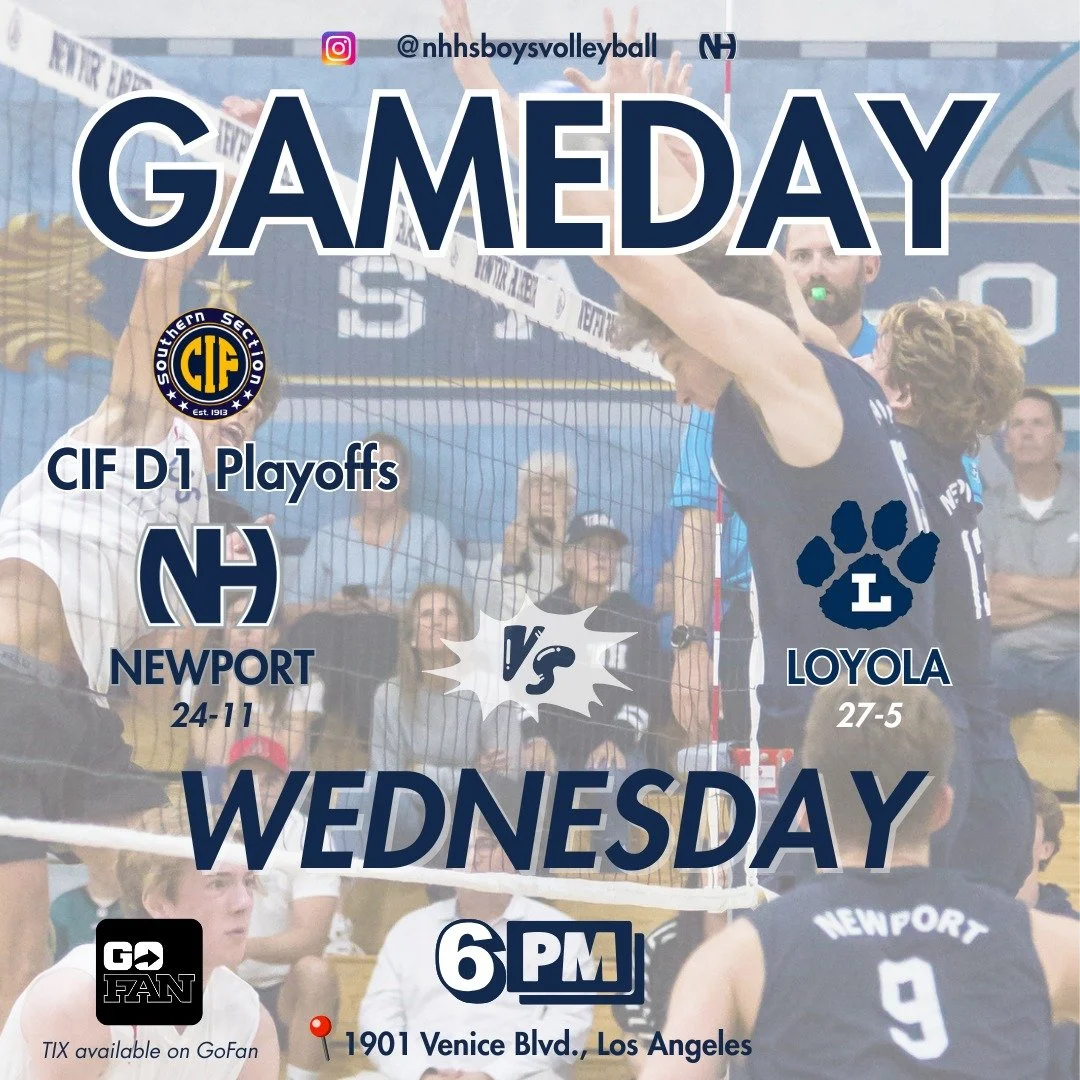 The boys travel to Loyola HS on Wednesday to take on the Cubs from Loyola. This is the second match in D1 Pool B play for both teams. Both teams are 0-1 in pool play, needing a win to have any hope of advancing. Tix link in BIO. ⚓️🇺🇸

🙏 𝘼𝙡𝙡 𝙤?