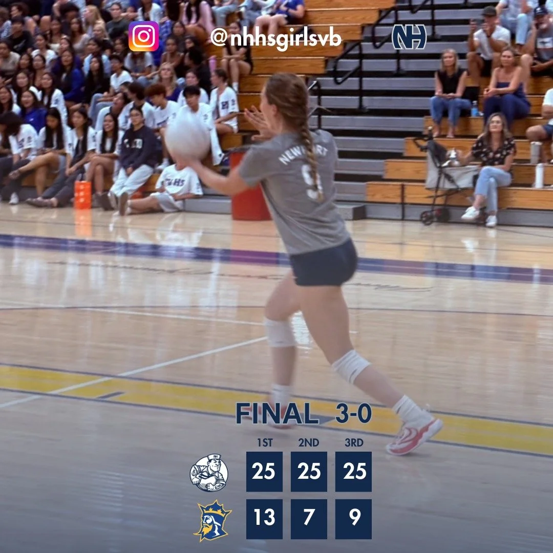 Newport Harbor convincingly defeated Fountain Valley to improve to 13-4 overall and 3-1 in league play. Our JV team remains unbeaten in league at 4-0. See you tomorrow night at Edison. Fire up Newport! ⚓️⤵️🇺🇸