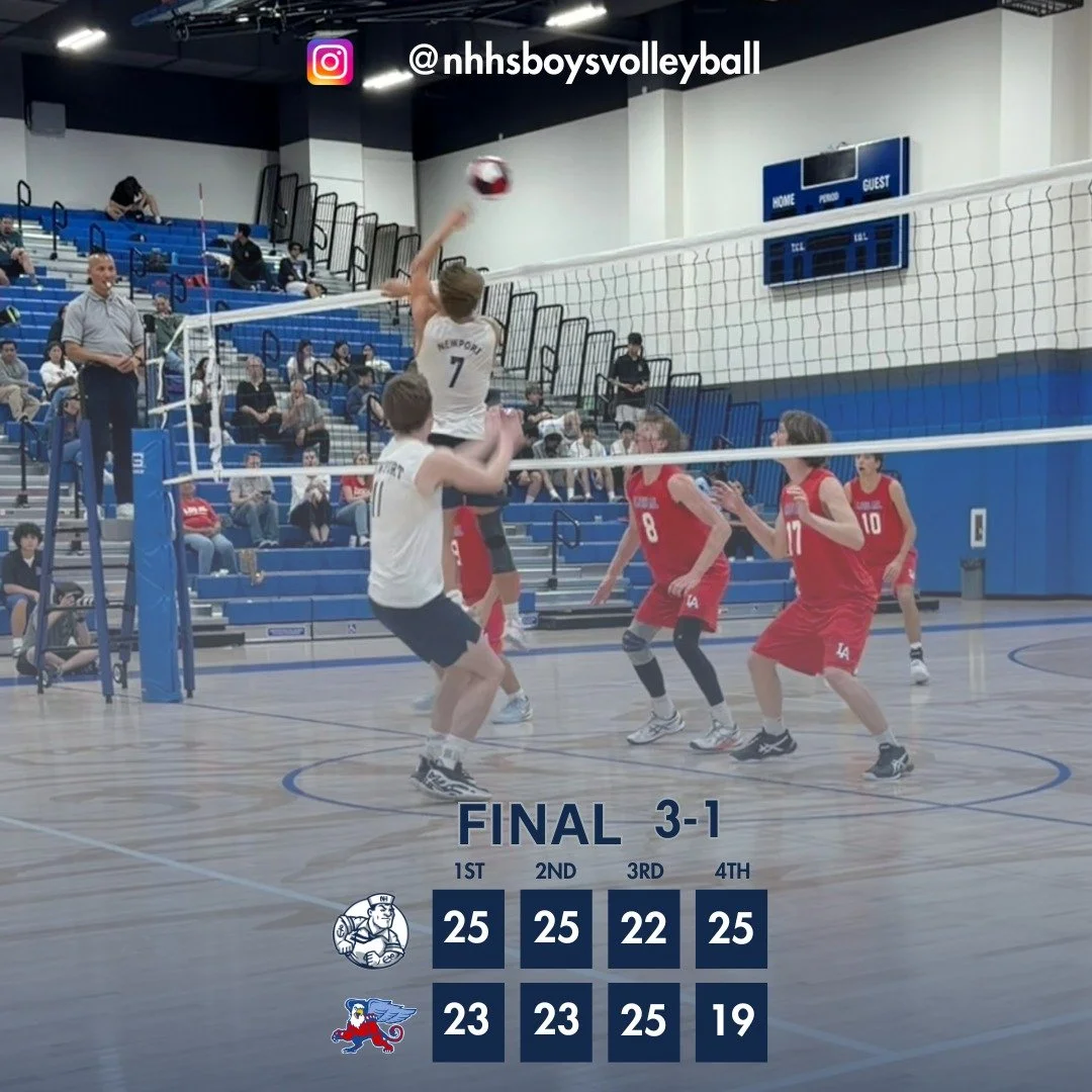 The Sailors secured a convincing Sunset League road win tonight at Los Al. Congrats to Frosh/Soph and JV on their victories, too! Program sweep tonight 🧹