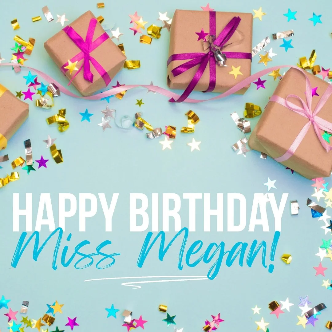 🎉Happy Birthday to our amazing Contemporary teacher, Miss Megan! We are so lucky to have someone as talented, kind, and funny as you leading our dancers. 🧡 You bring so much joy, creativity, and heart into every class, and the way you connect with 