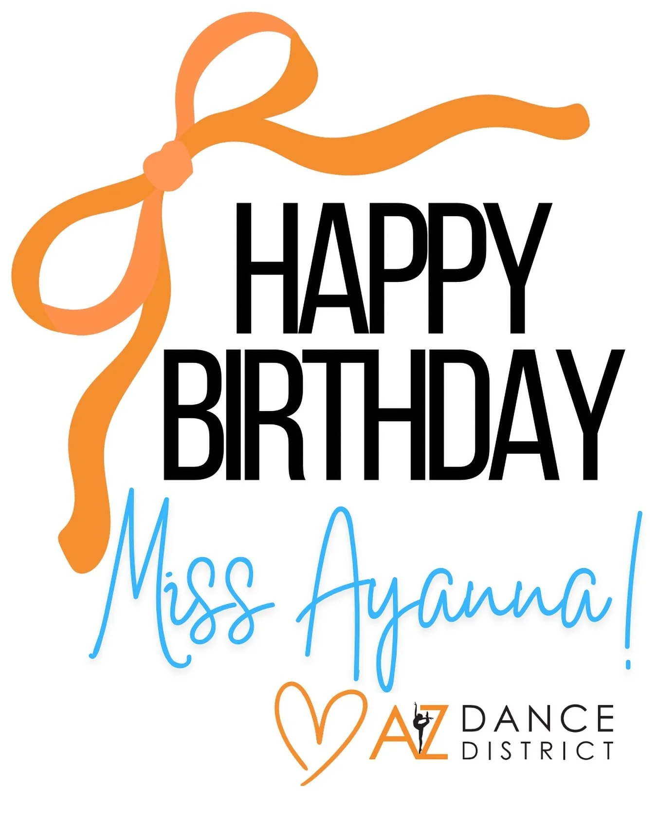 Happy belated birthday, Miss Ayanna! 🎉 We hope you had a wonderful day filled with love and celebration!🧡🧡