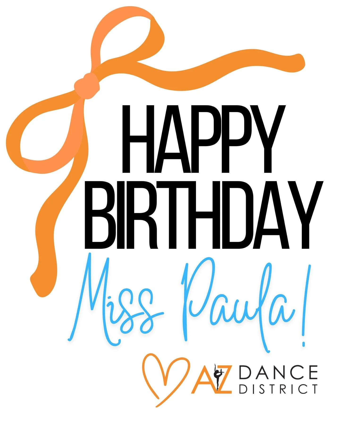 Happy Birthday to Miss Paula! ✨🎉

You bring so much magic into our studio everyday. From your endless creativity to the way you make every dancer feel seen, loved, and special - you truly have a gift. The kids absolutely adore you, and it&rsquo;s so