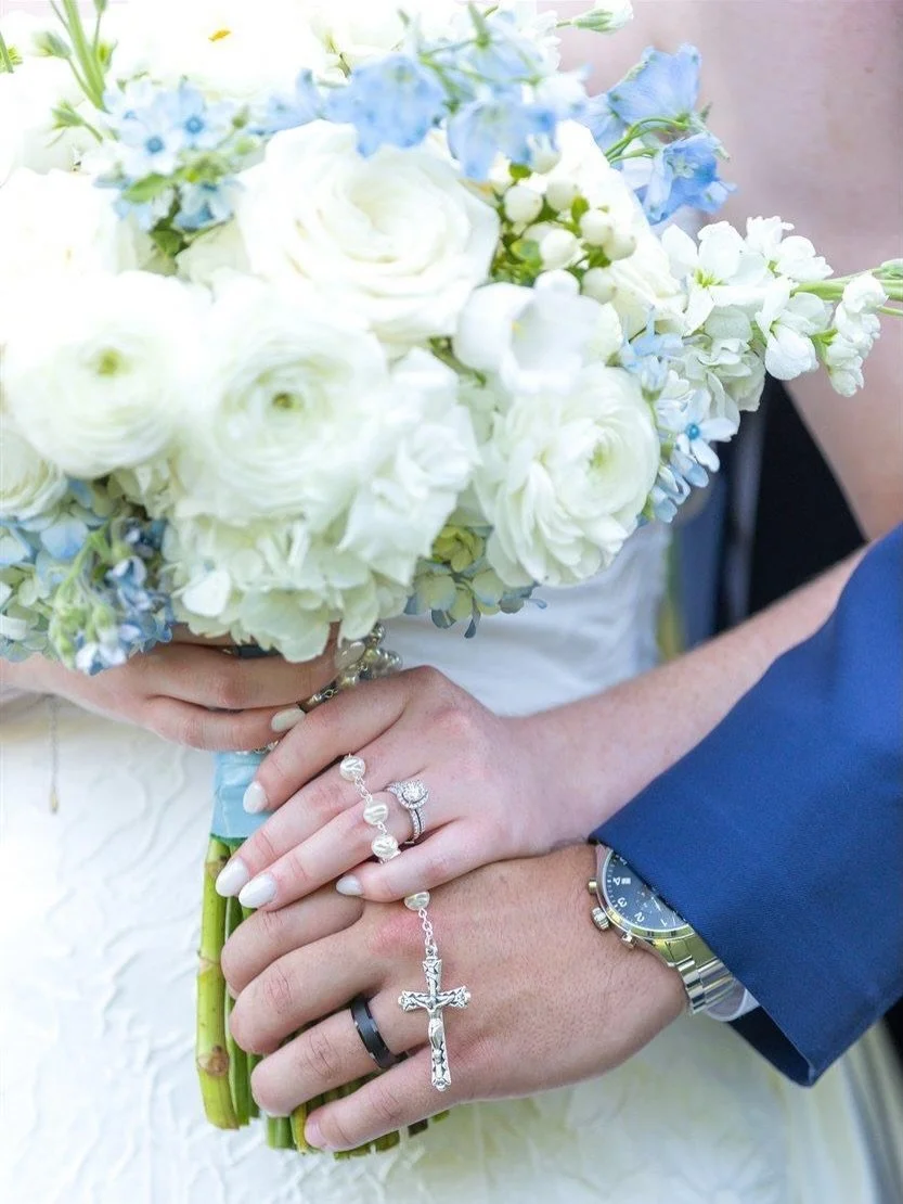 It was a special August day witnessing Zoie &amp; Riley tie the knot! We loved seeing every blue detail come together to make a beautiful wedding. 

Here&rsquo;s to Mr. &amp; Mrs. Wineinger! 💙