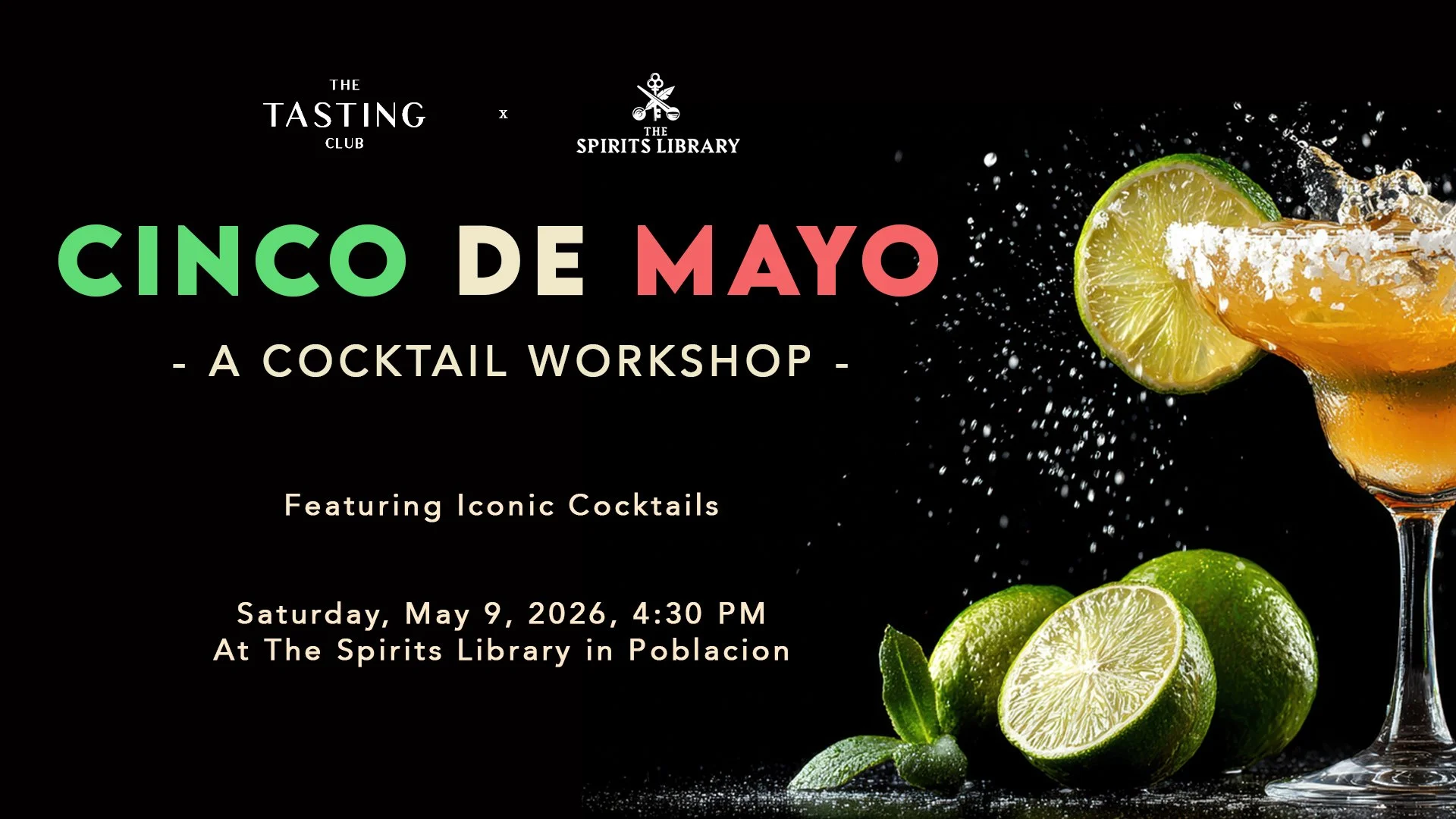 Cinco de Mayo - A Cocktail Workshop 