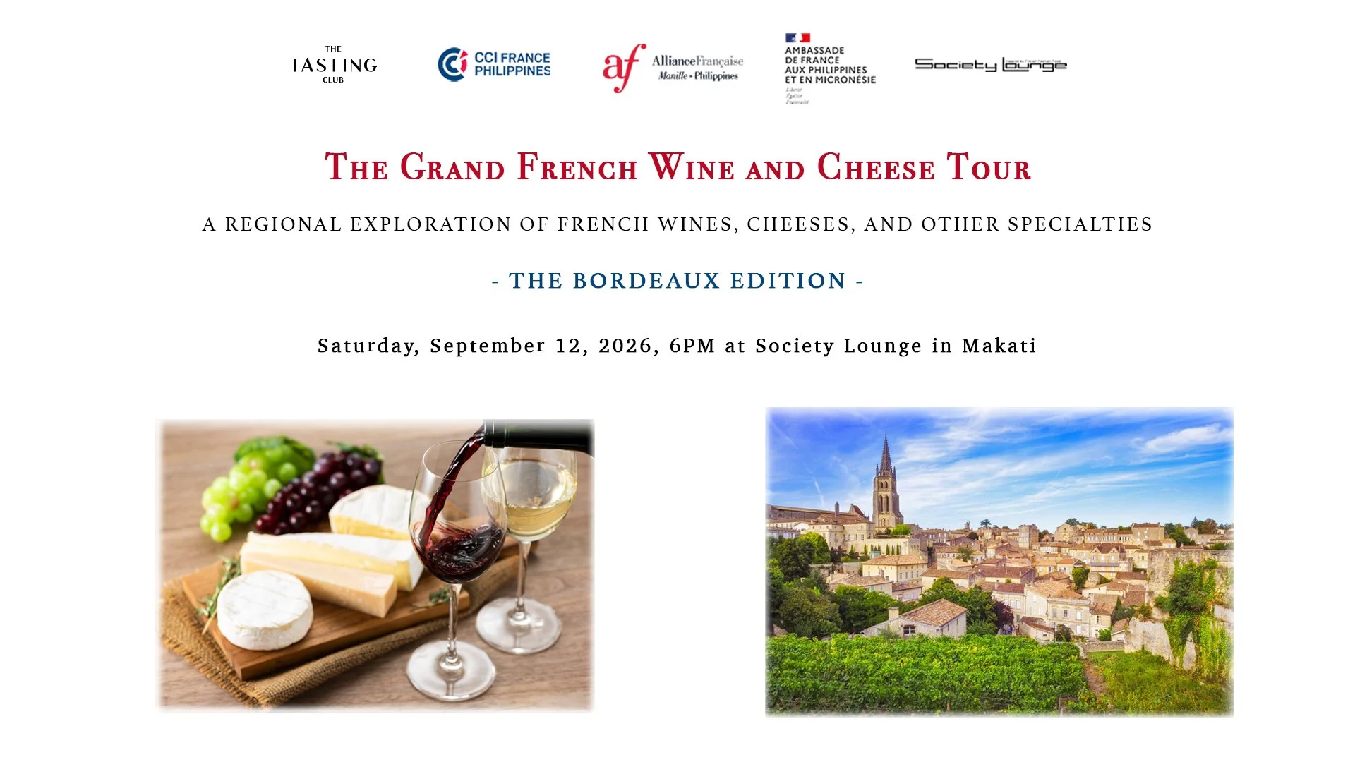 The Grand French Wine and Cheese Tour - The Bordeaux Edition
