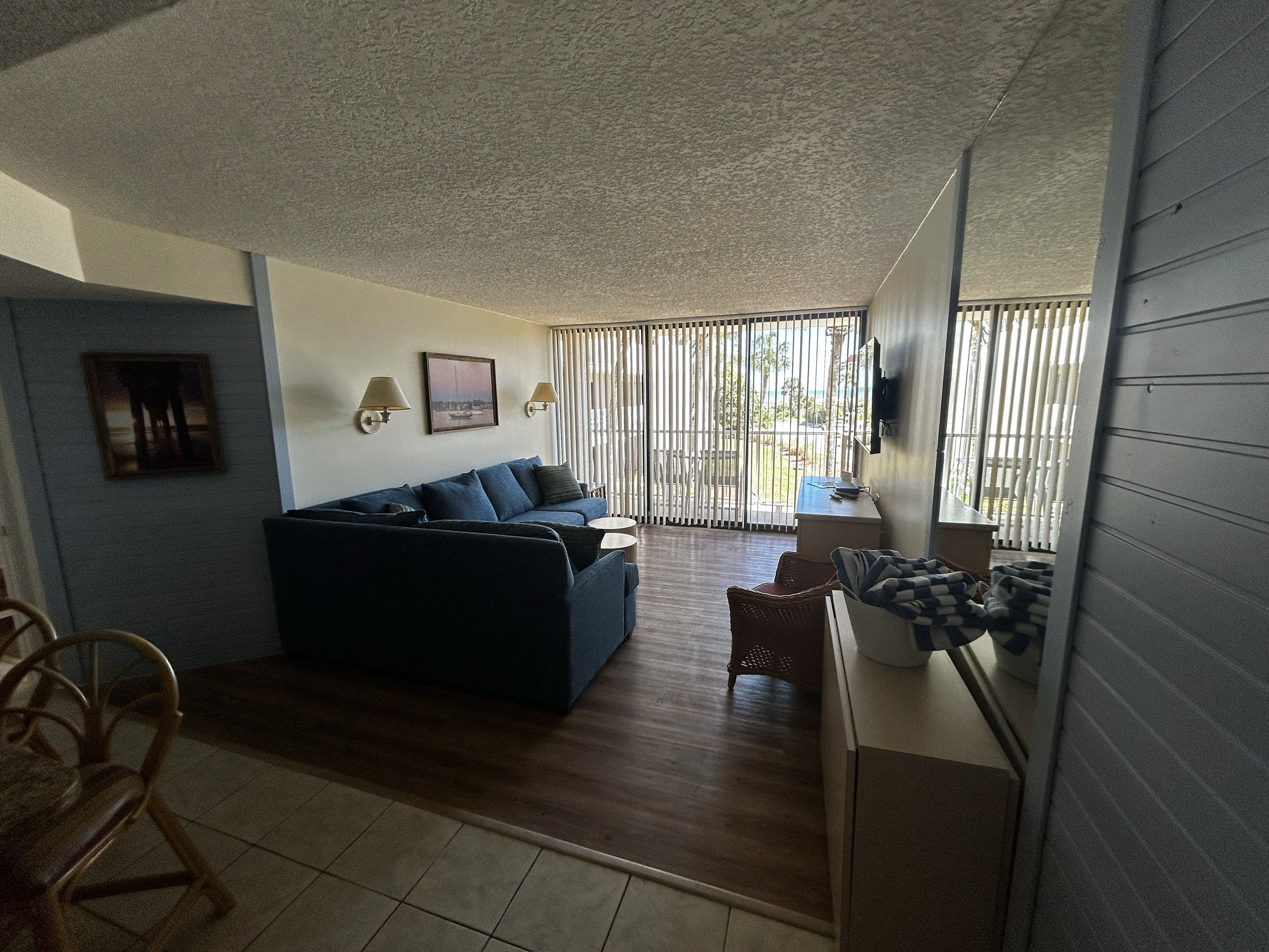 New vinyl flooring installed in 18 units at The Beach Club at St. Augustine