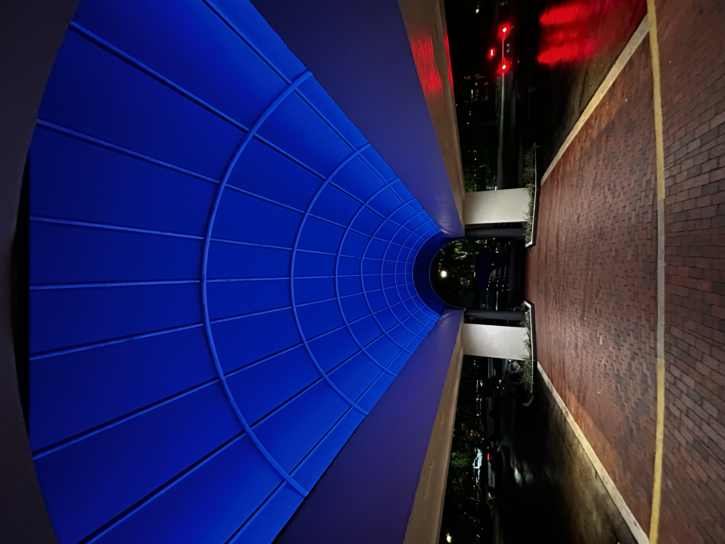 LED Lights installed in Miami Lakes Hotel valet parking area