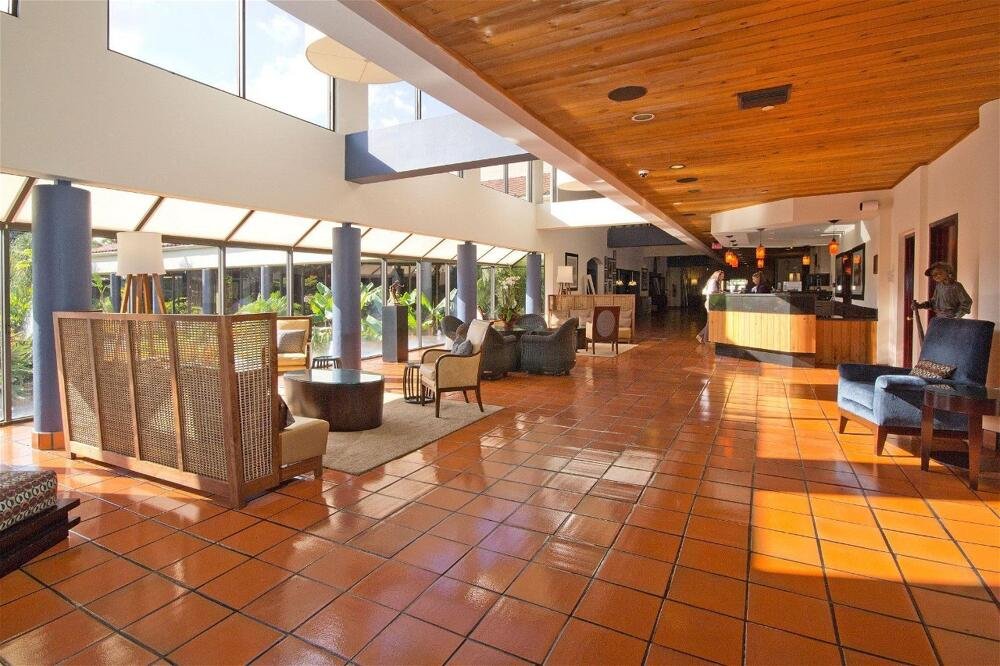 Before floor remodel in Miami Lakes Hotel