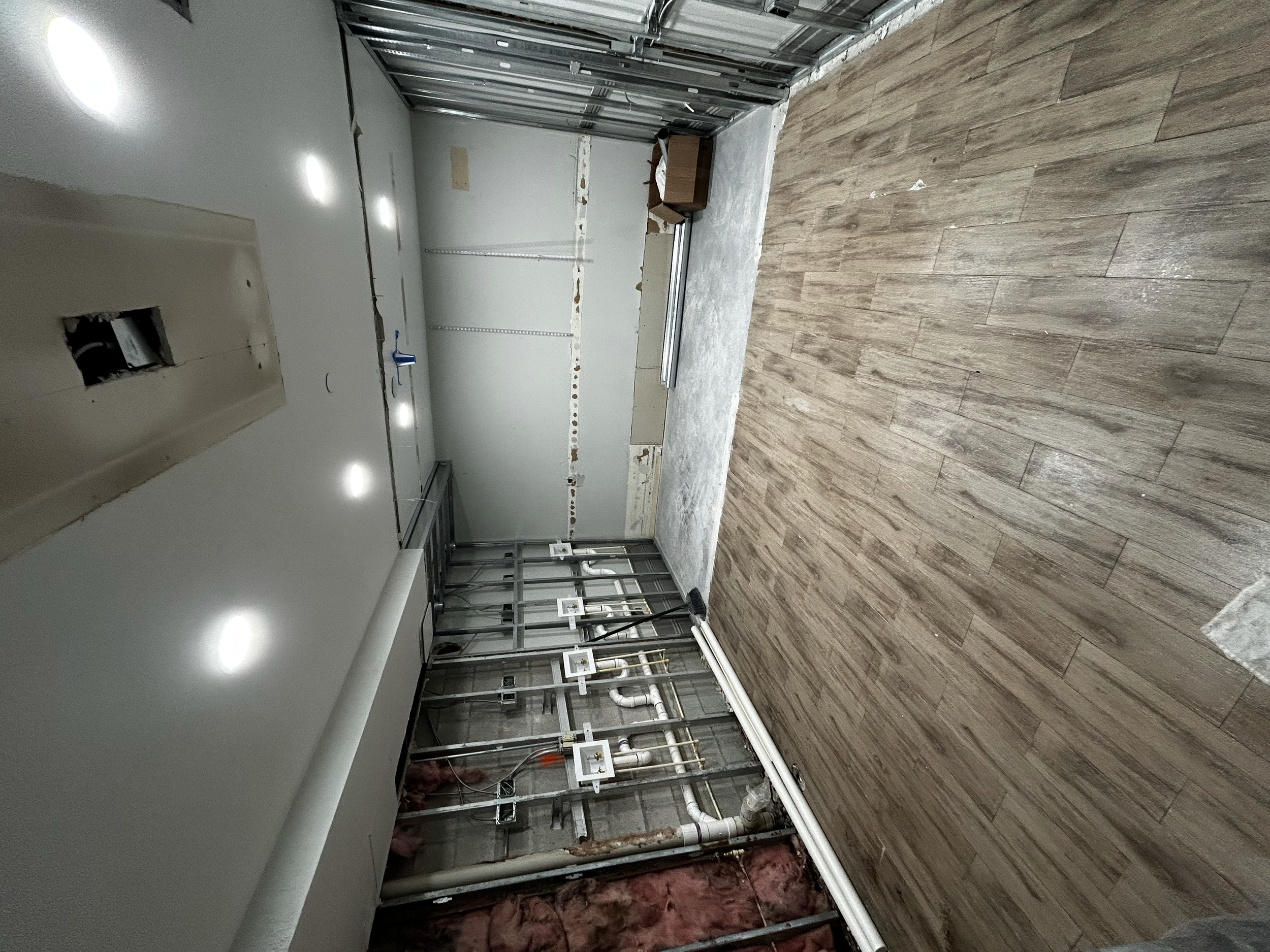 New laundry room demolition in Miami Lakes Hotel