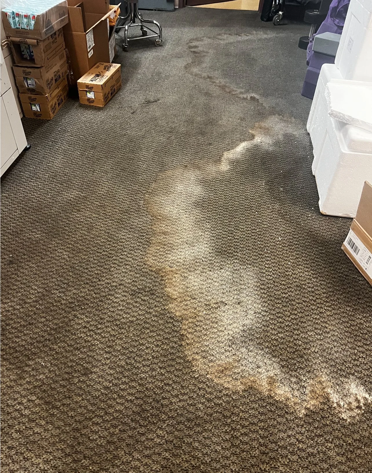 Before remodel in Miami Lakes Athletic Club office area