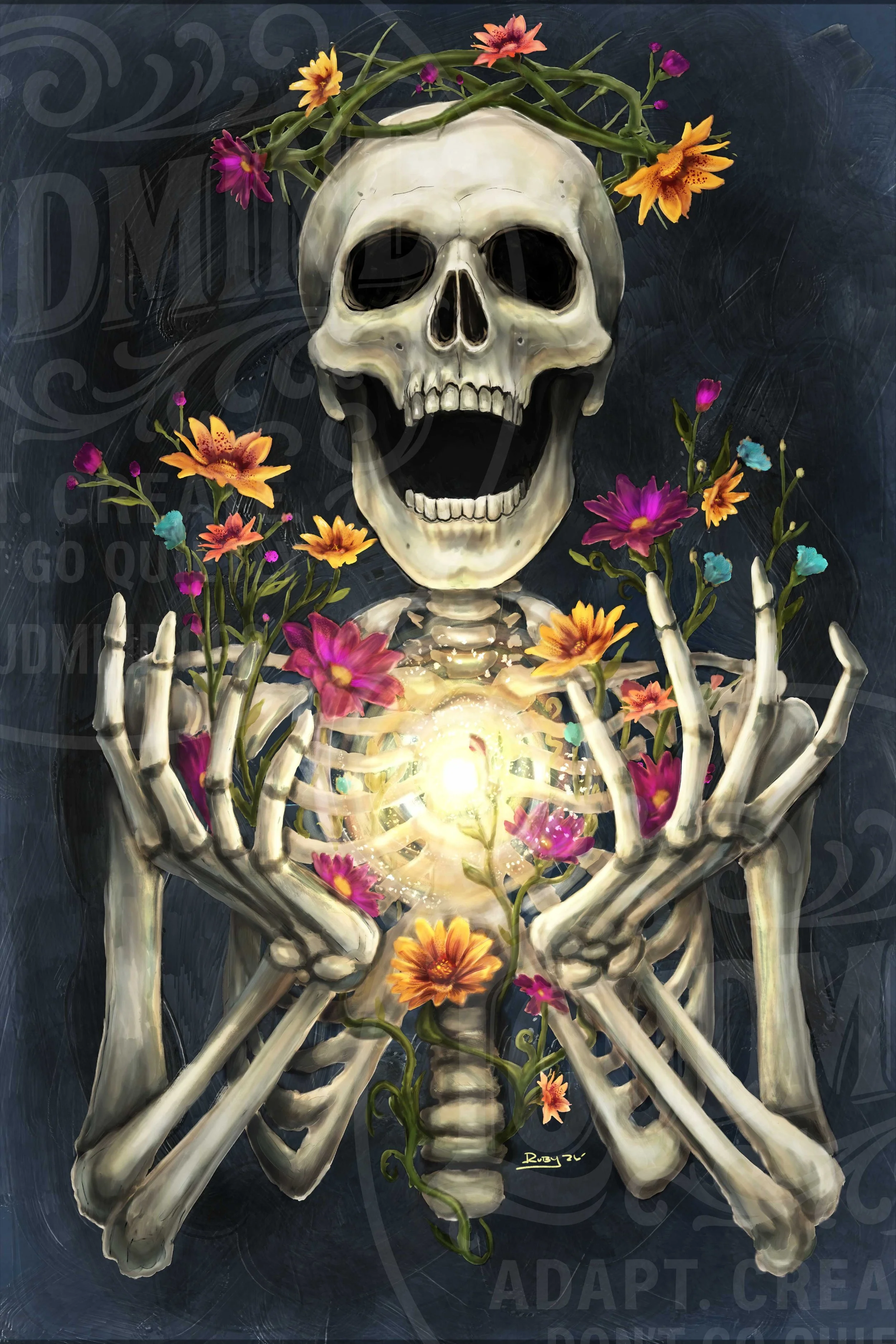 🖤 Death Blooms — No. 1 of 50