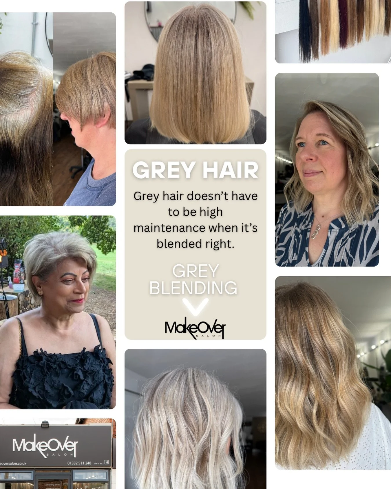 The 4 Grey Blending Techniques We Use at Makeover Salon

Bespoke Foiling, micro-babylights, melting, face-framing blends.

Grey blending is never one-size-fits-all and that&rsquo;s why ours looks so natural.