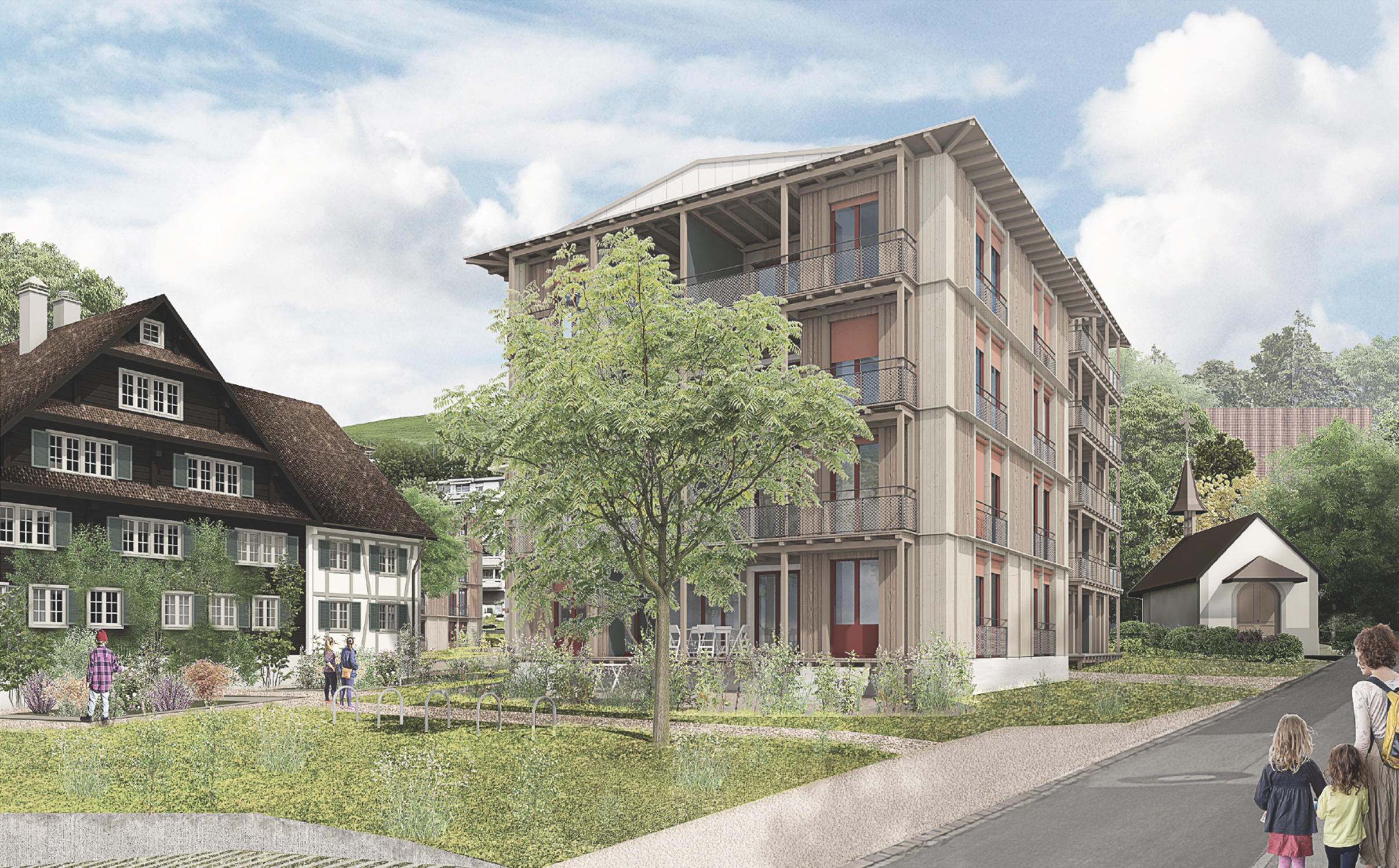 Projektstudie und Bebauungsplan Talacherstrasse, Baar