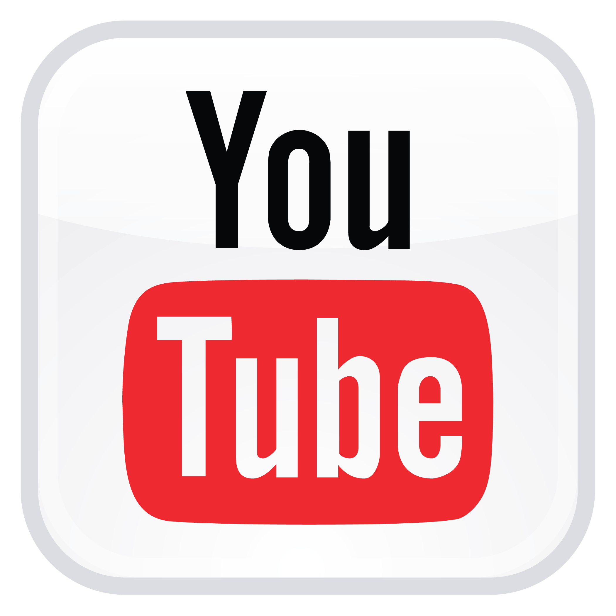 A YouTube logo with the word "You" in black text above the YouTube icon with red background and white text.