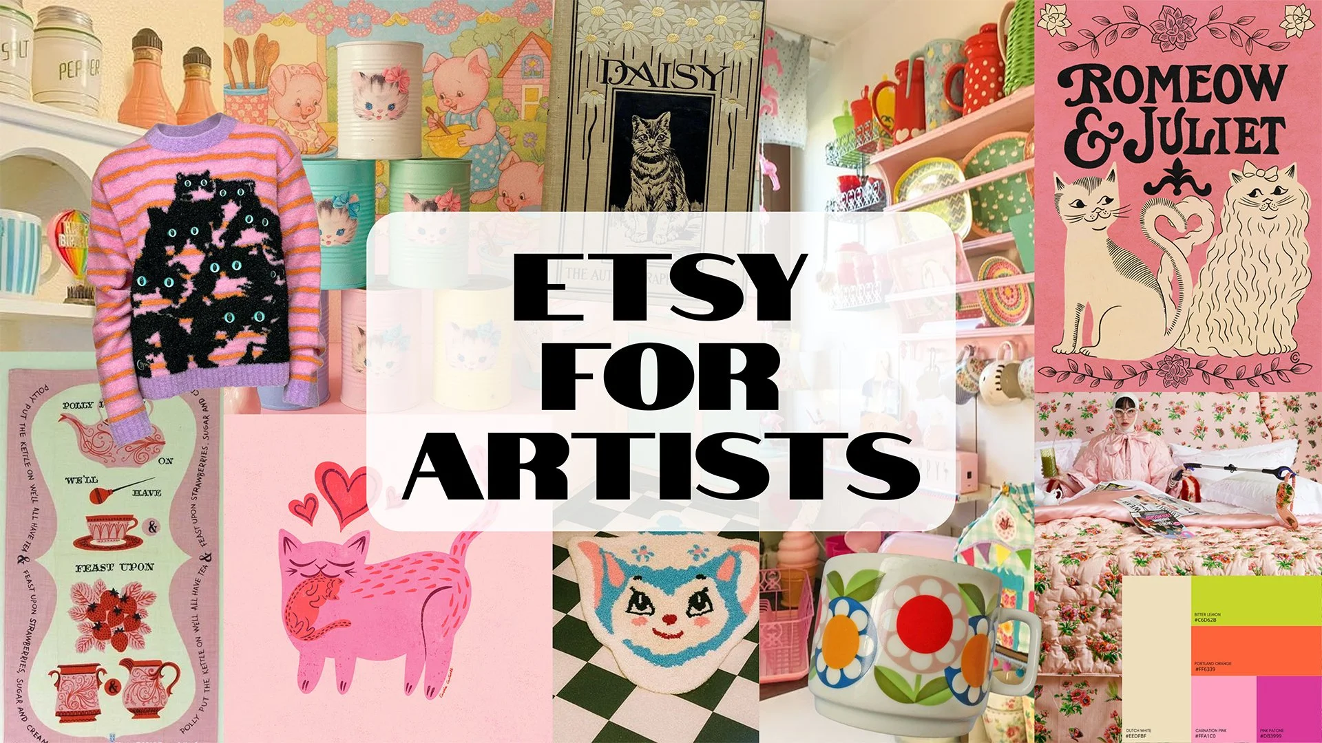 How to Sell Your Art on Etsy (Beginner-Friendly Guide for Artists)