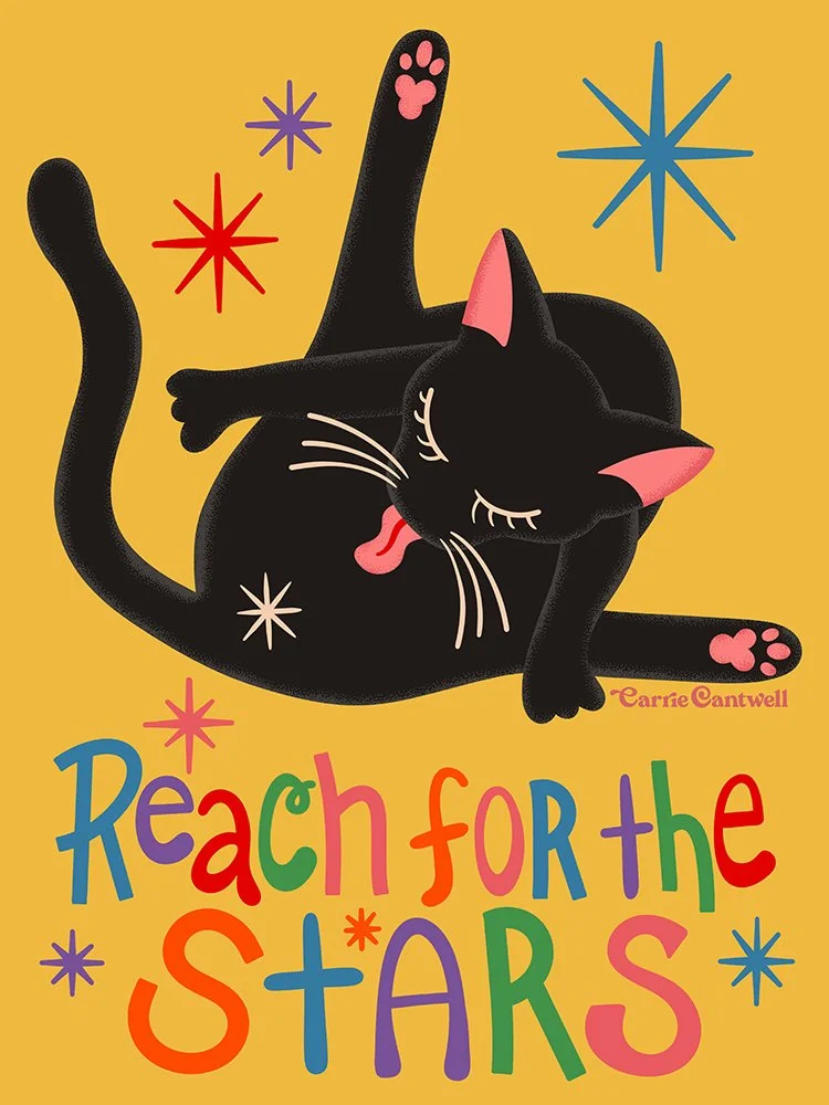 Carrie Cantwell Cat Illustrator