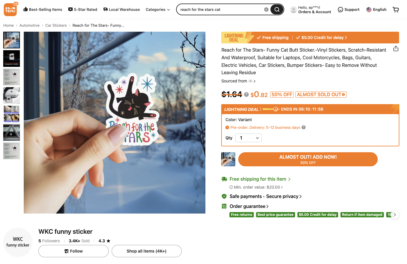 Carrie Cantwell Stolen Art on Temu