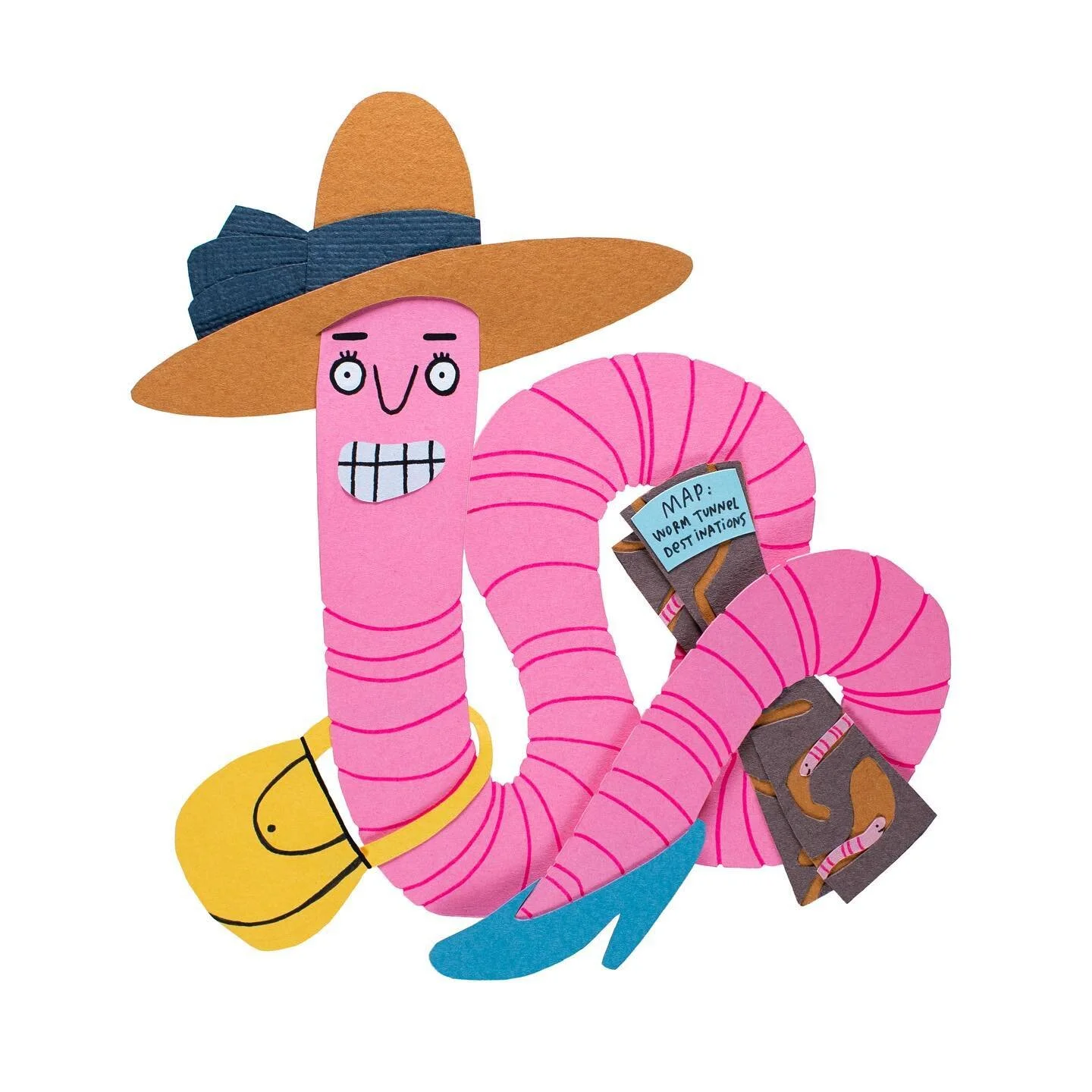 Do you know a worm looking for a change of pace? Are they bored of the day to day grind and becoming complacent with their life? Meet Wanda. She once was living a life of mediocrity until she discovered&hellip;Travel! These days Wanda has explored hu