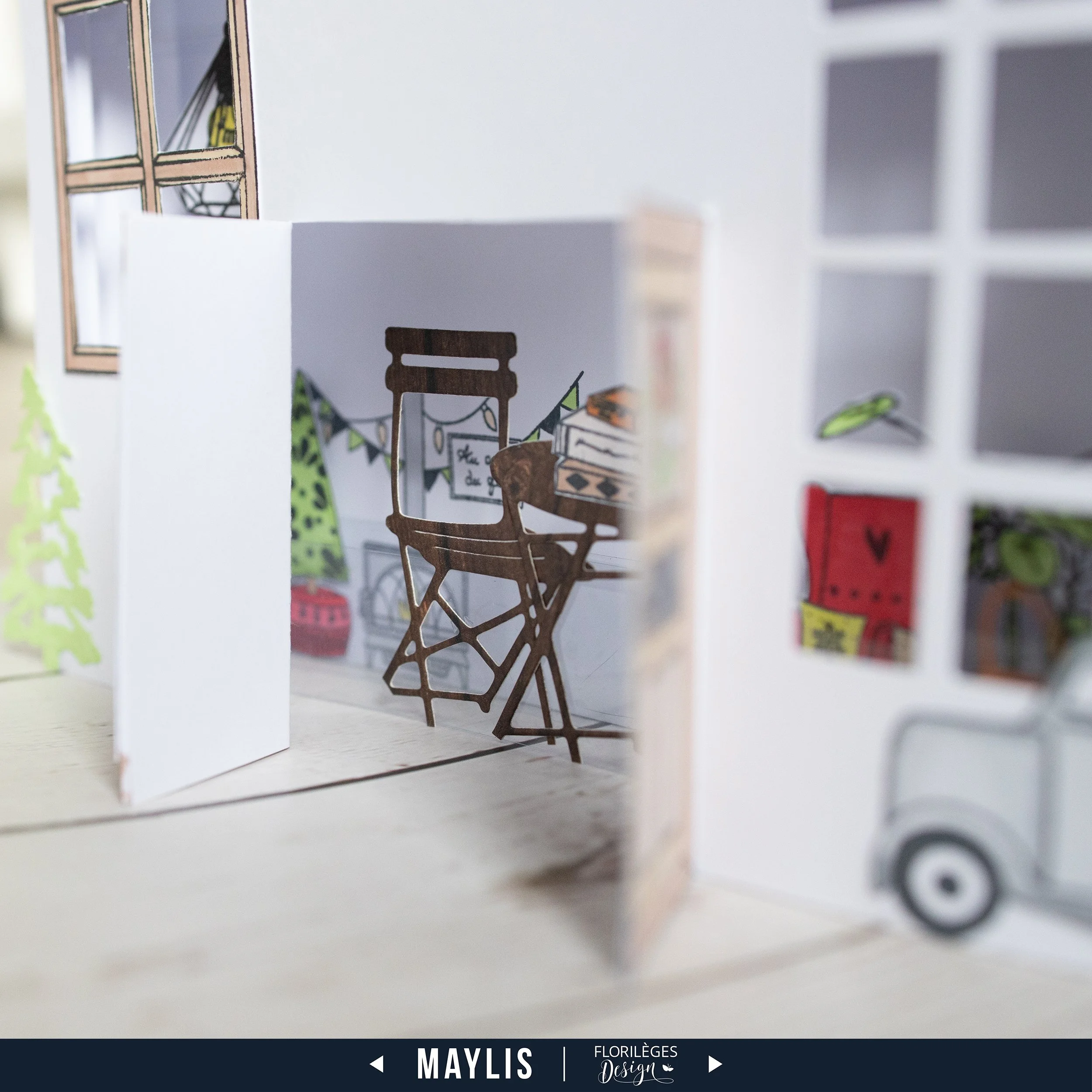 HOME DECO “MAISONNETTE” - MAYLIS — Florilèges Design